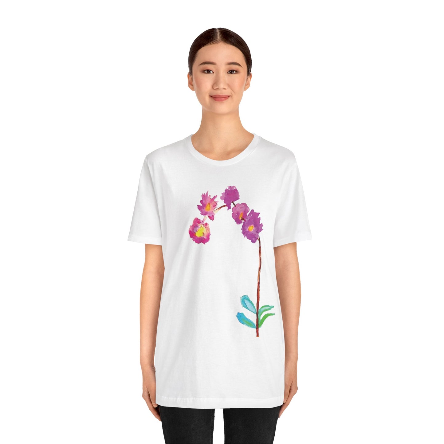 NELLA'S ORCHID Unisex Jersey Short Sleeve Tee