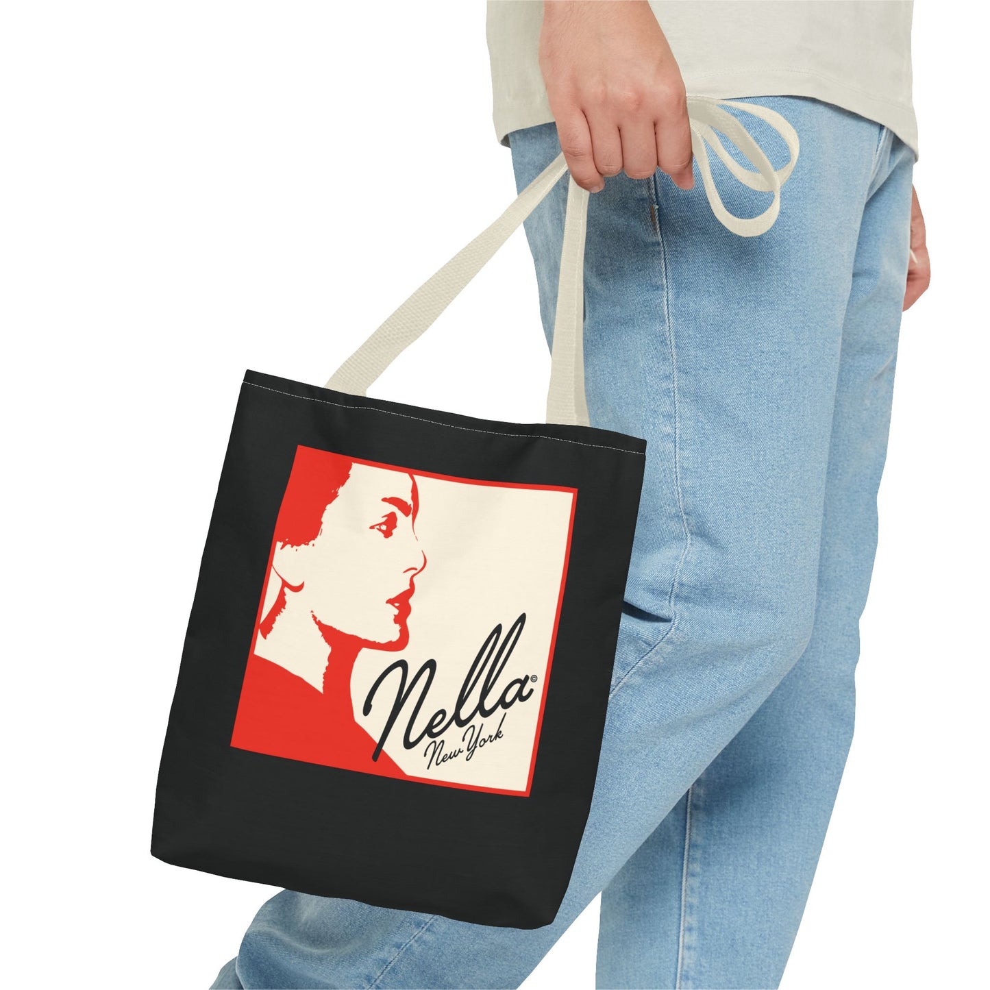 NELLA "RIGHT PROFILE" Tote Bag