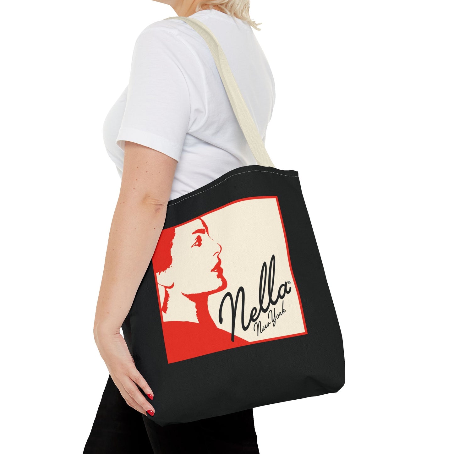 NELLA "RIGHT PROFILE" Tote Bag