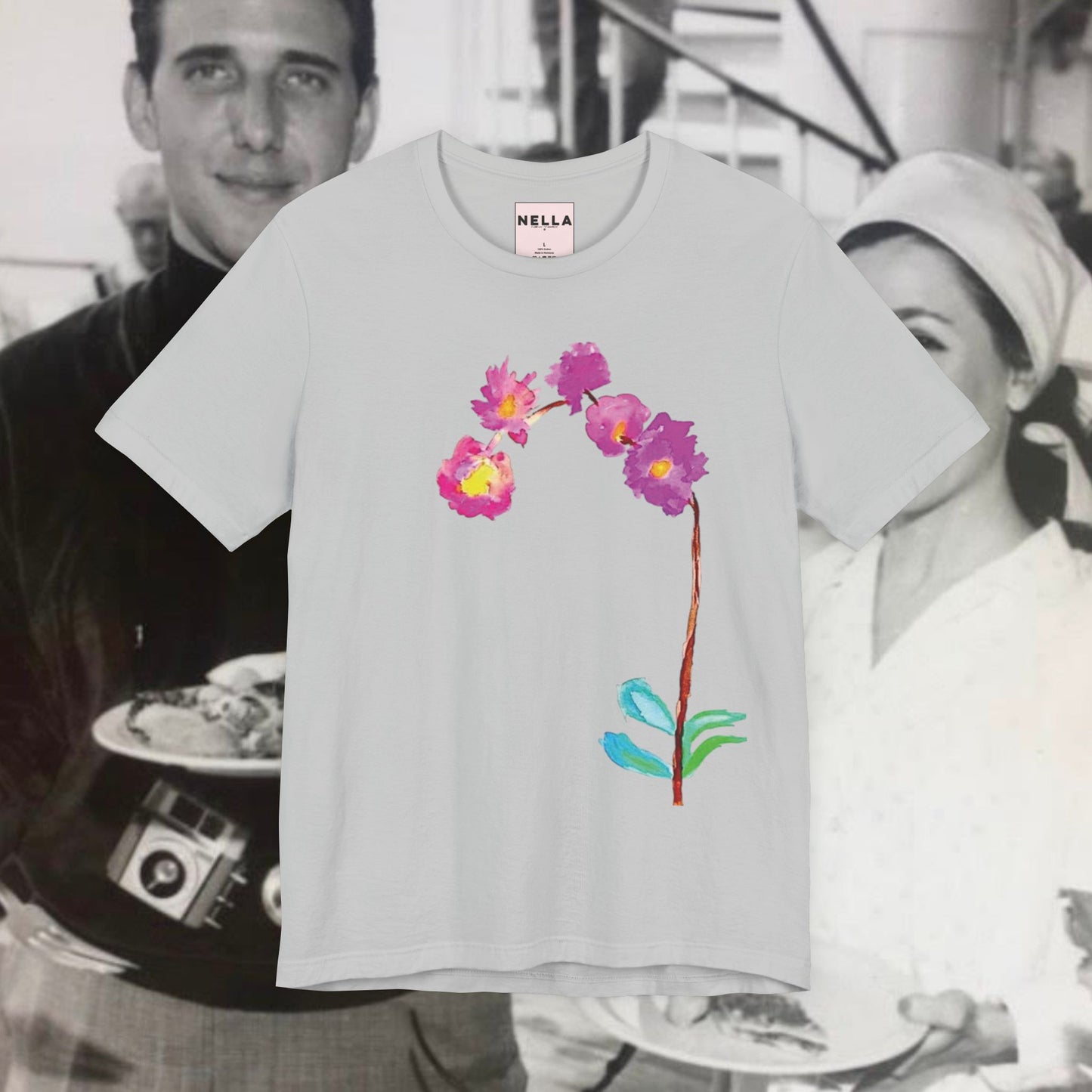 NELLA'S ORCHID Unisex Jersey Short Sleeve Tee