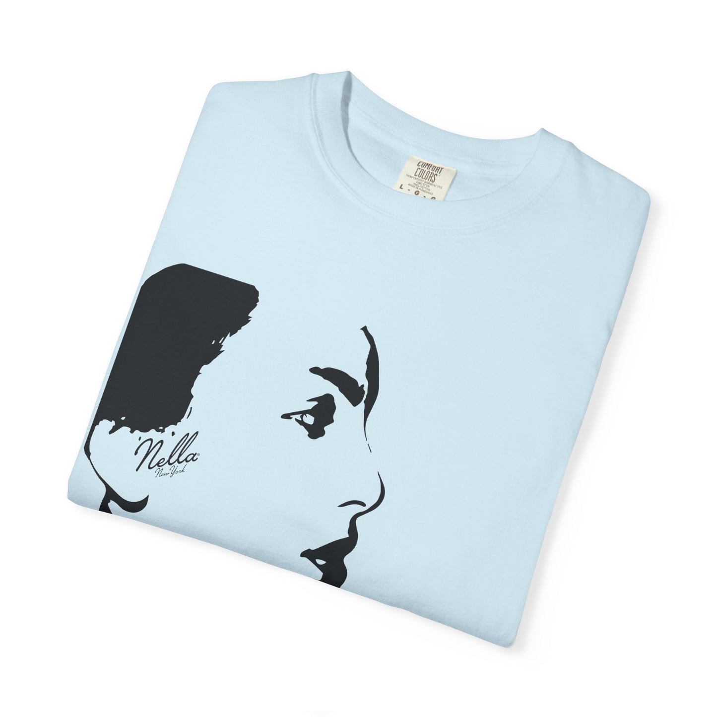 NELLA "FACE FORWARD" Unisex T-Shirt, Casual Wear, Gift for Her, Spring Apparel, Art Tee, Summer Style, Birthday Present
