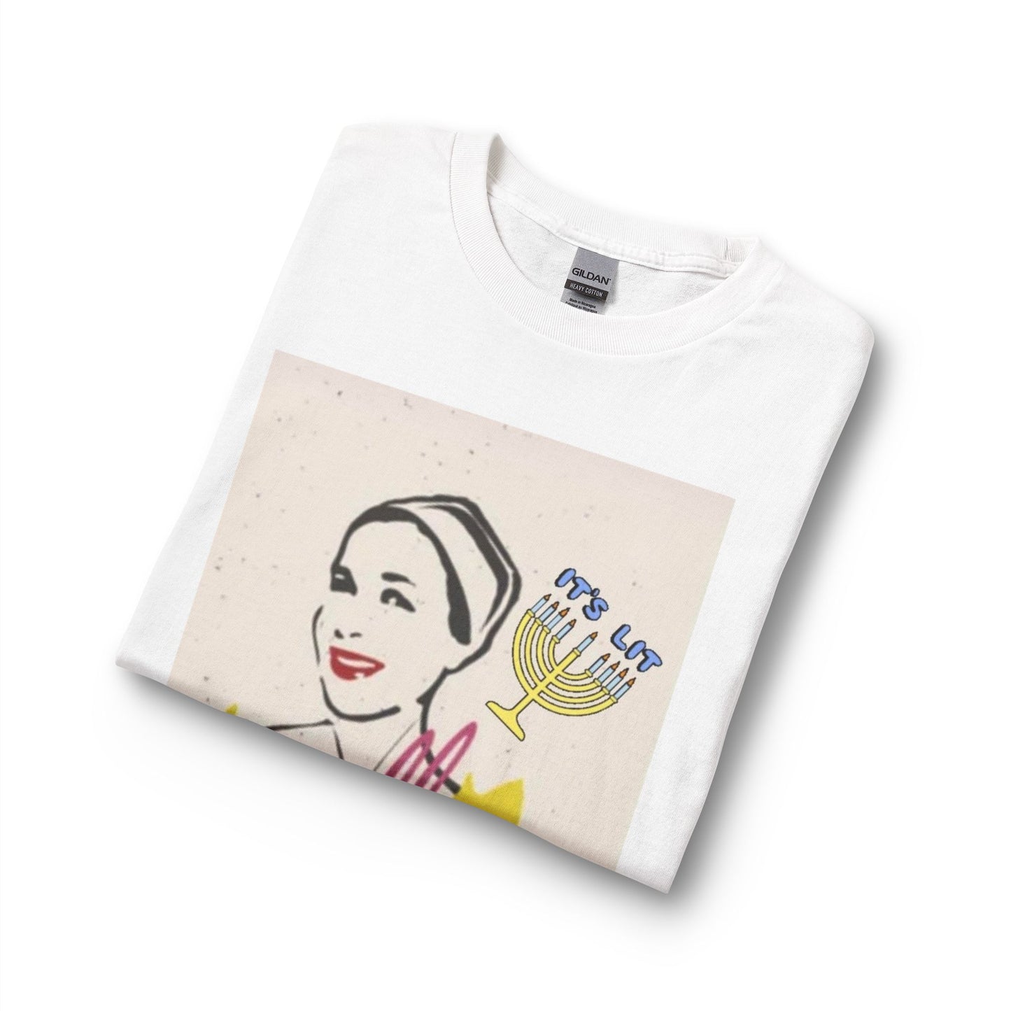 NELLA "IT'S LIT!" HANUKKAH UNISEX SHIRT