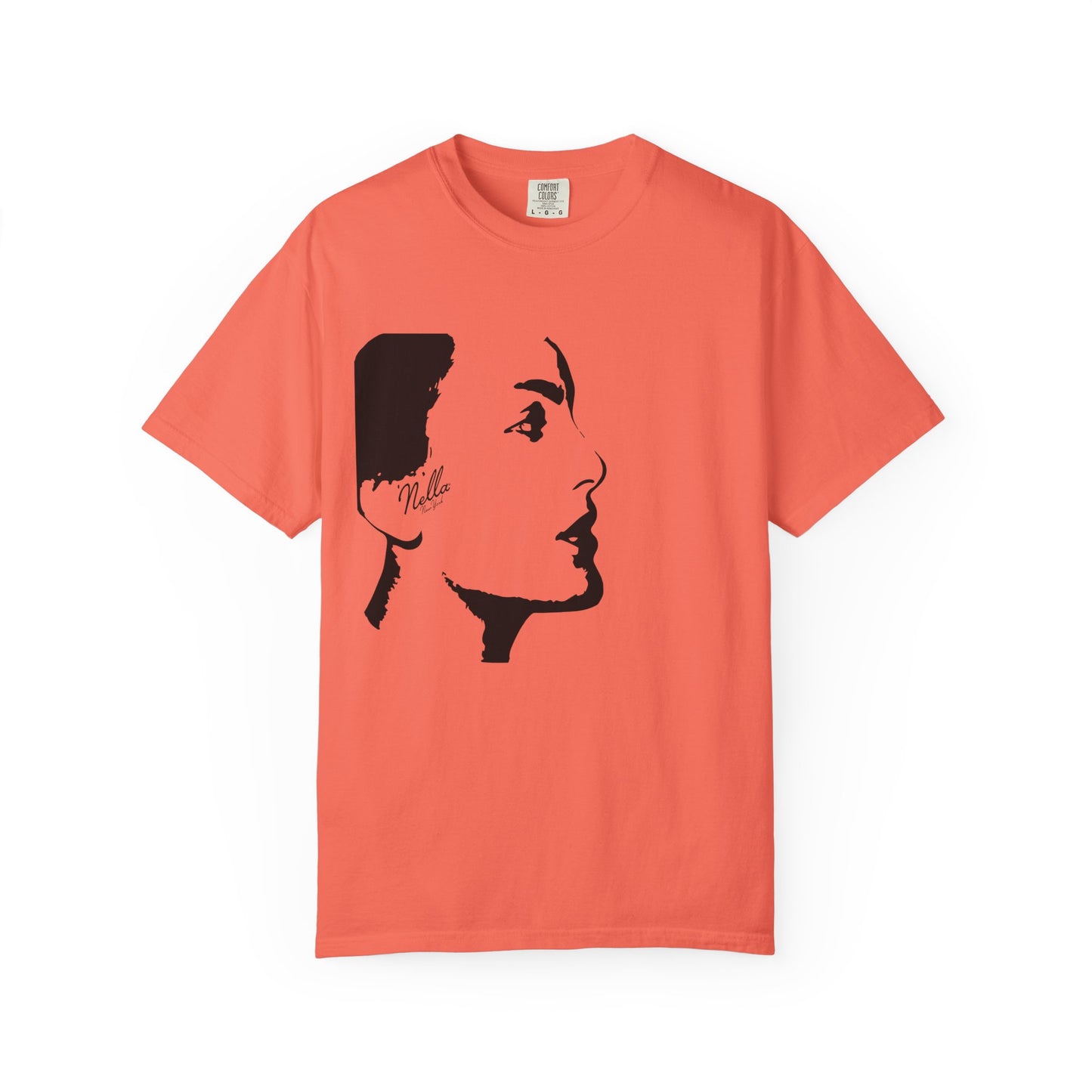 NELLA "FACE FORWARD" Unisex T-Shirt, Casual Wear, Gift for Her, Spring Apparel, Art Tee, Summer Style, Birthday Present