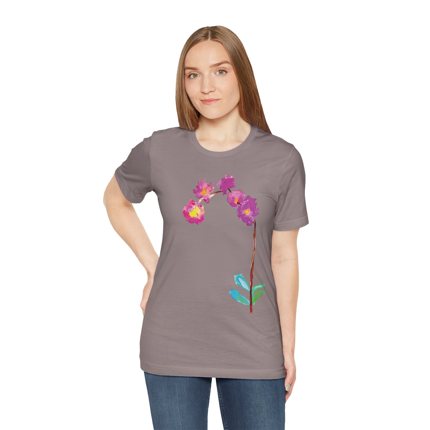 NELLA'S ORCHID Unisex Jersey Short Sleeve Tee
