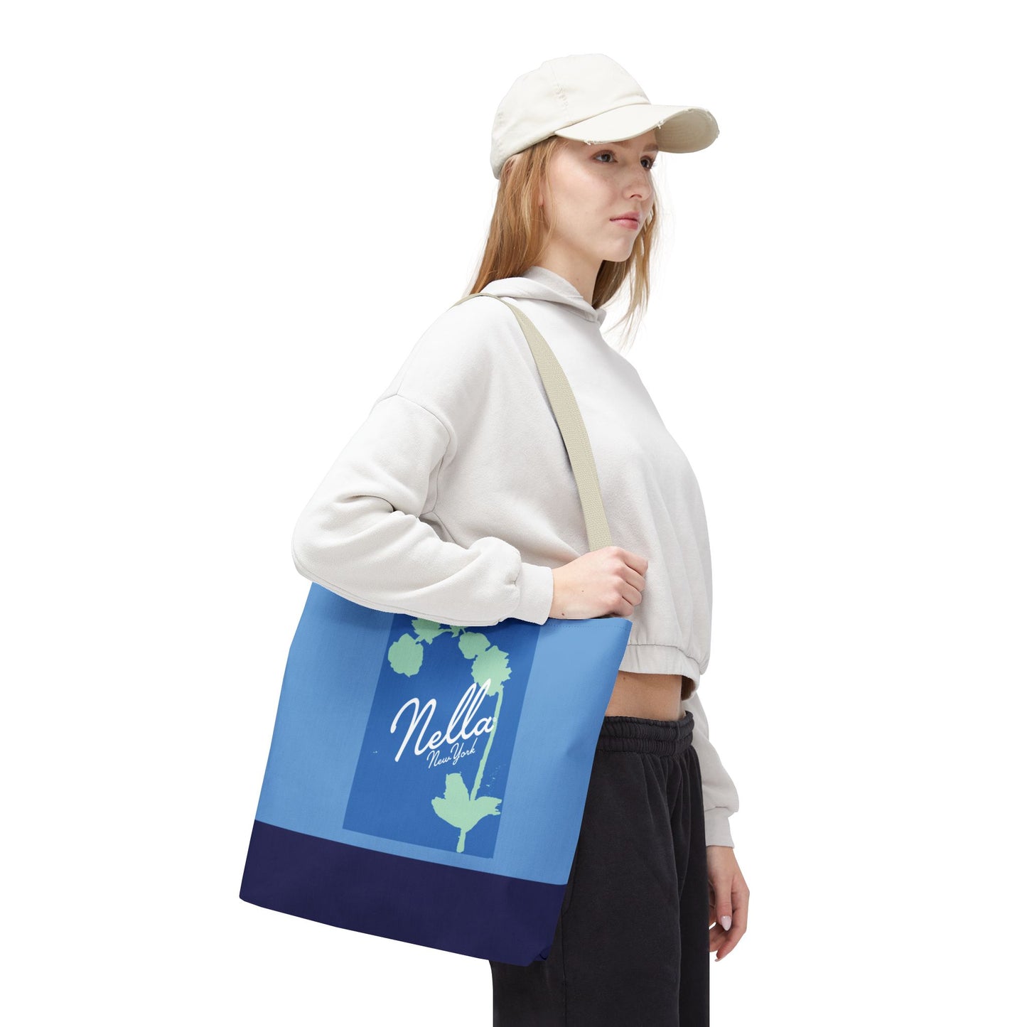 NELLA "BLUE ORCHID" BAG