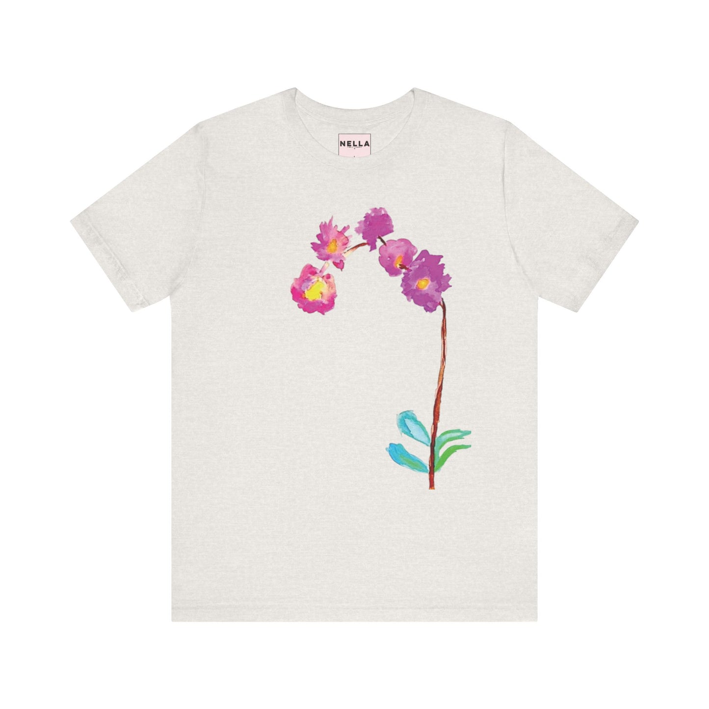 NELLA'S ORCHID Unisex Jersey Short Sleeve Tee
