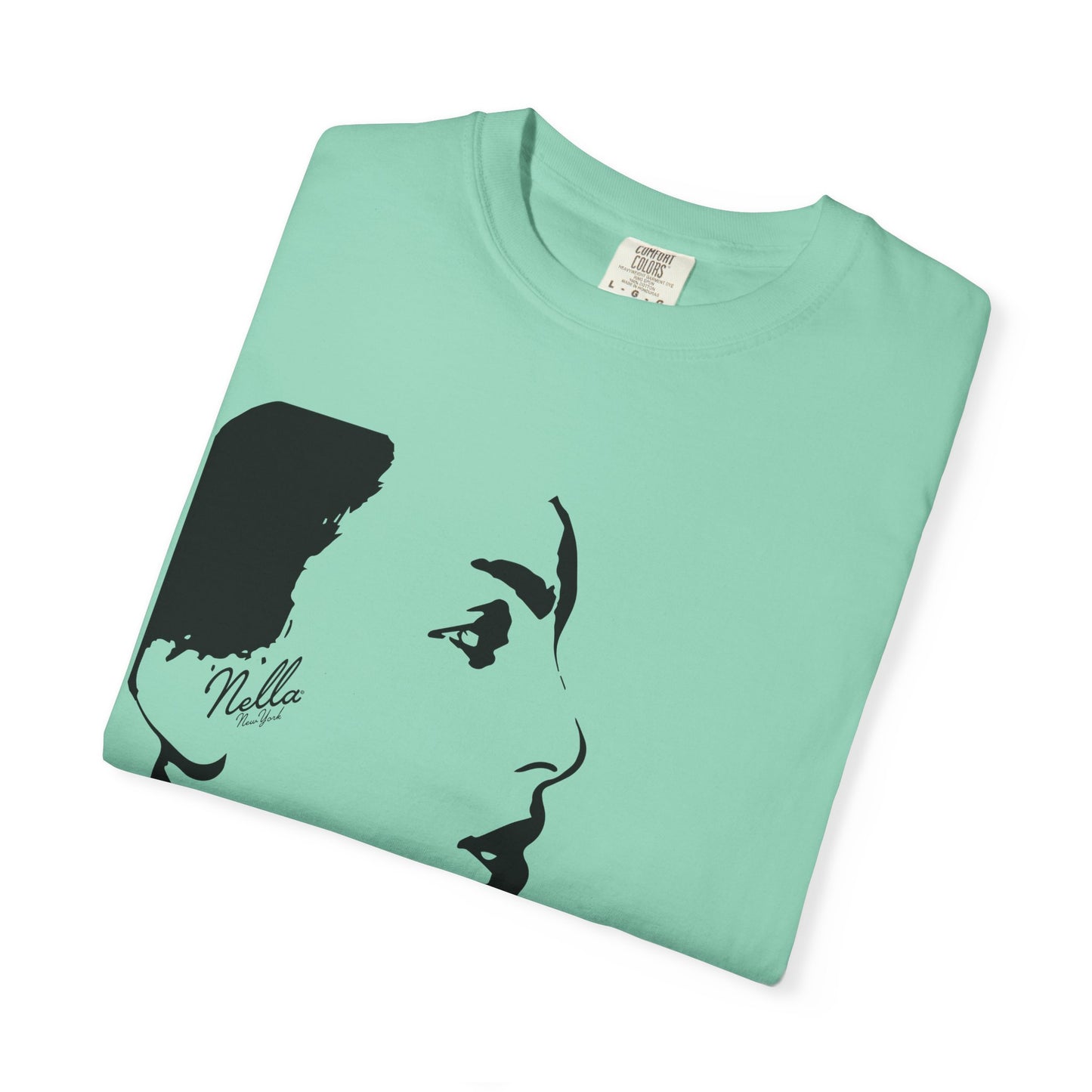 NELLA "FACE FORWARD" Unisex T-Shirt, Casual Wear, Gift for Her, Spring Apparel, Art Tee, Summer Style, Birthday Present