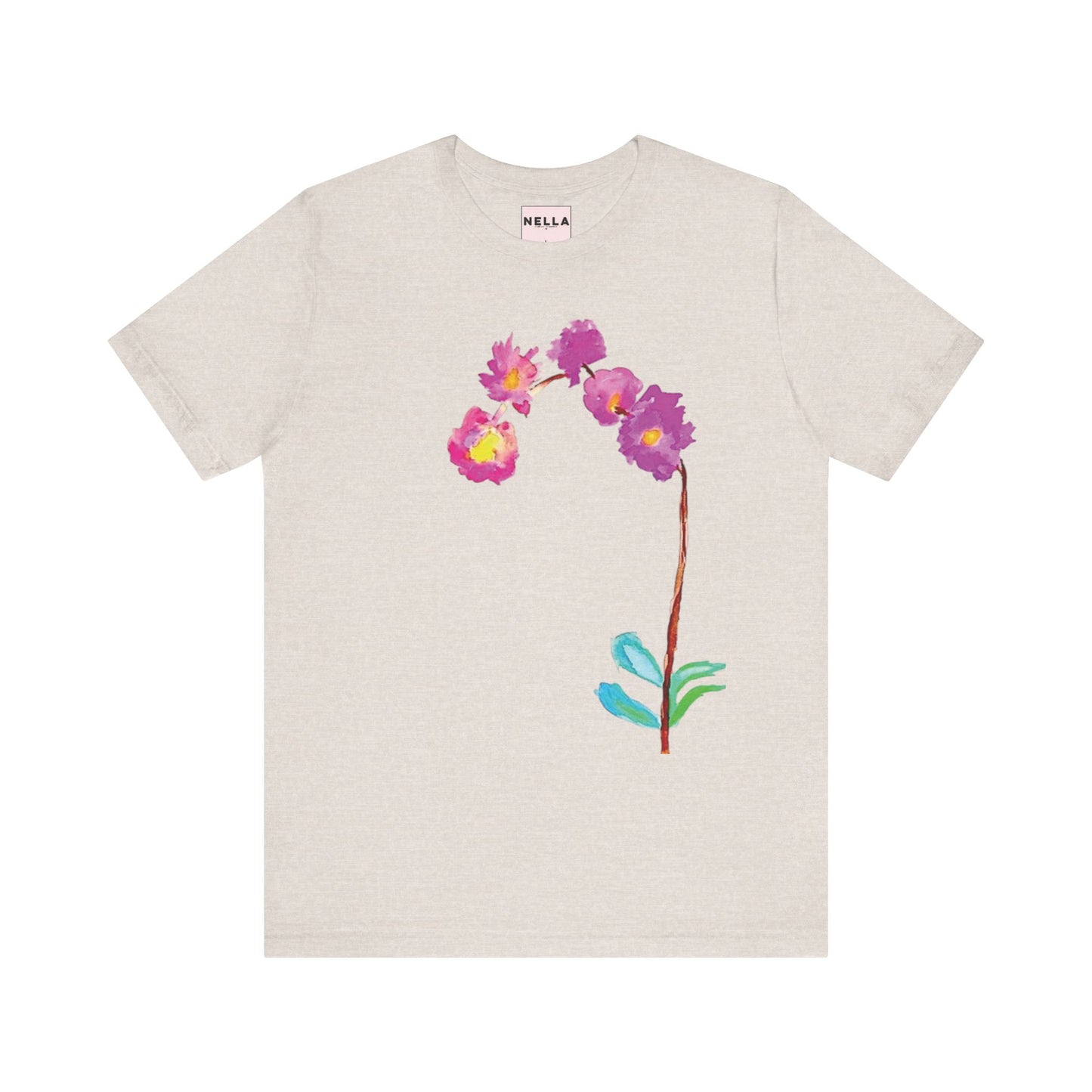 NELLA'S ORCHID Unisex Jersey Short Sleeve Tee