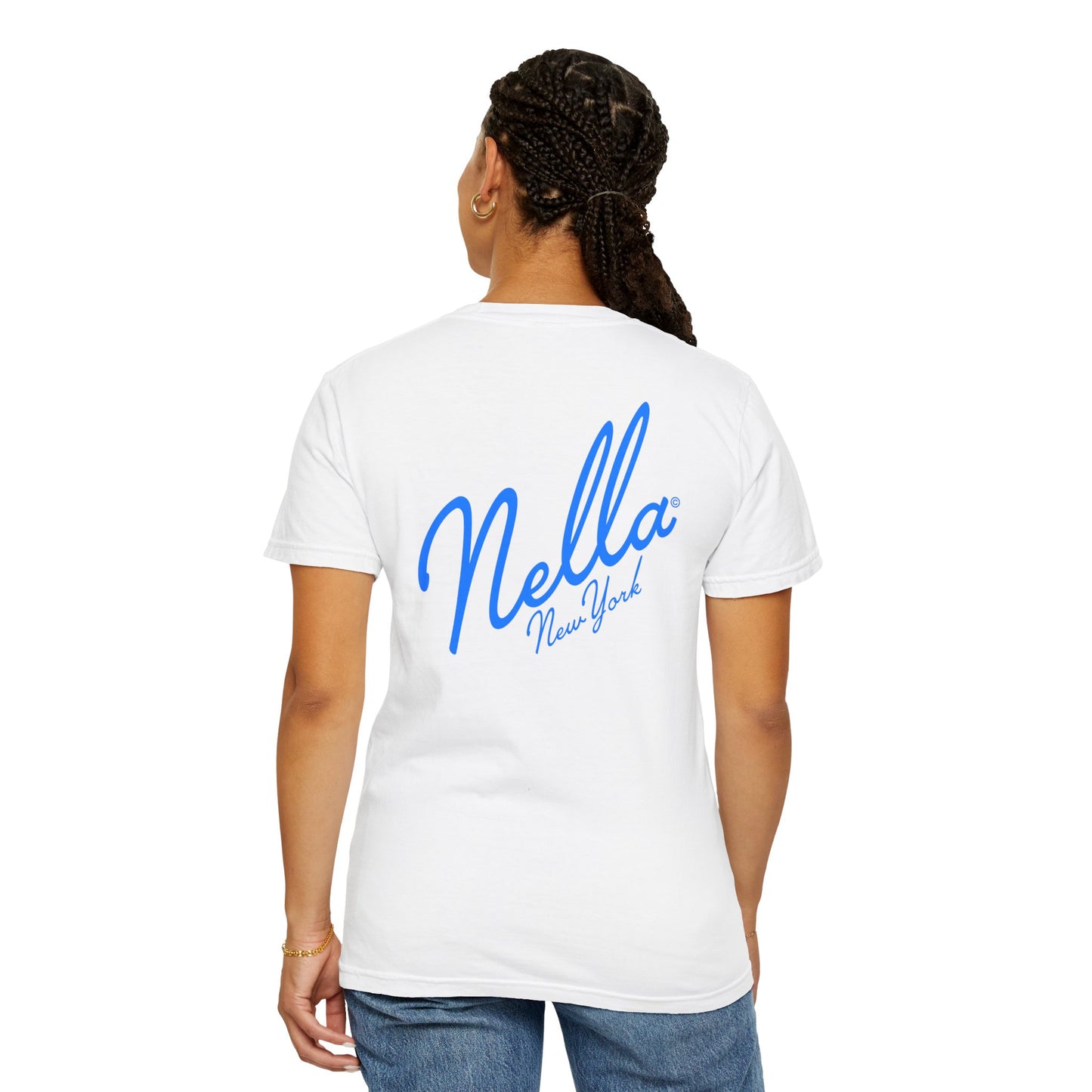 Nella Floral Unisex T-Shirt, Casual Wear, Gift for Her, Spring Apparel, Art Tee, Summer Style, Birthday Present