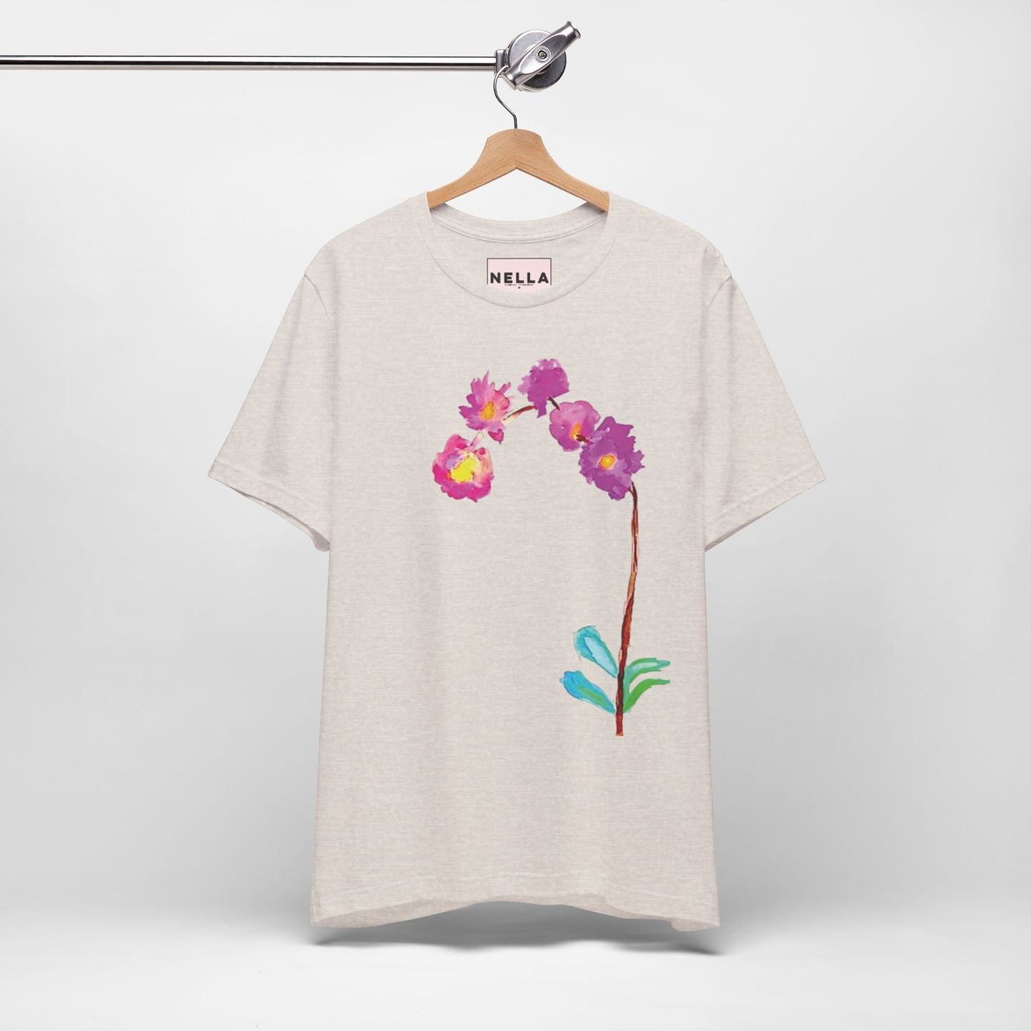 NELLA'S ORCHID Unisex Jersey Short Sleeve Tee
