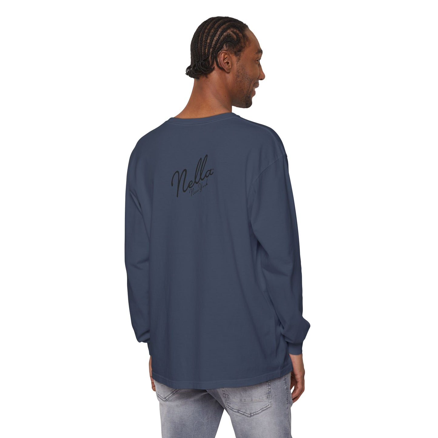 SWEET NELLA Unisex Garment-dyed Long Sleeve T-Shirt
