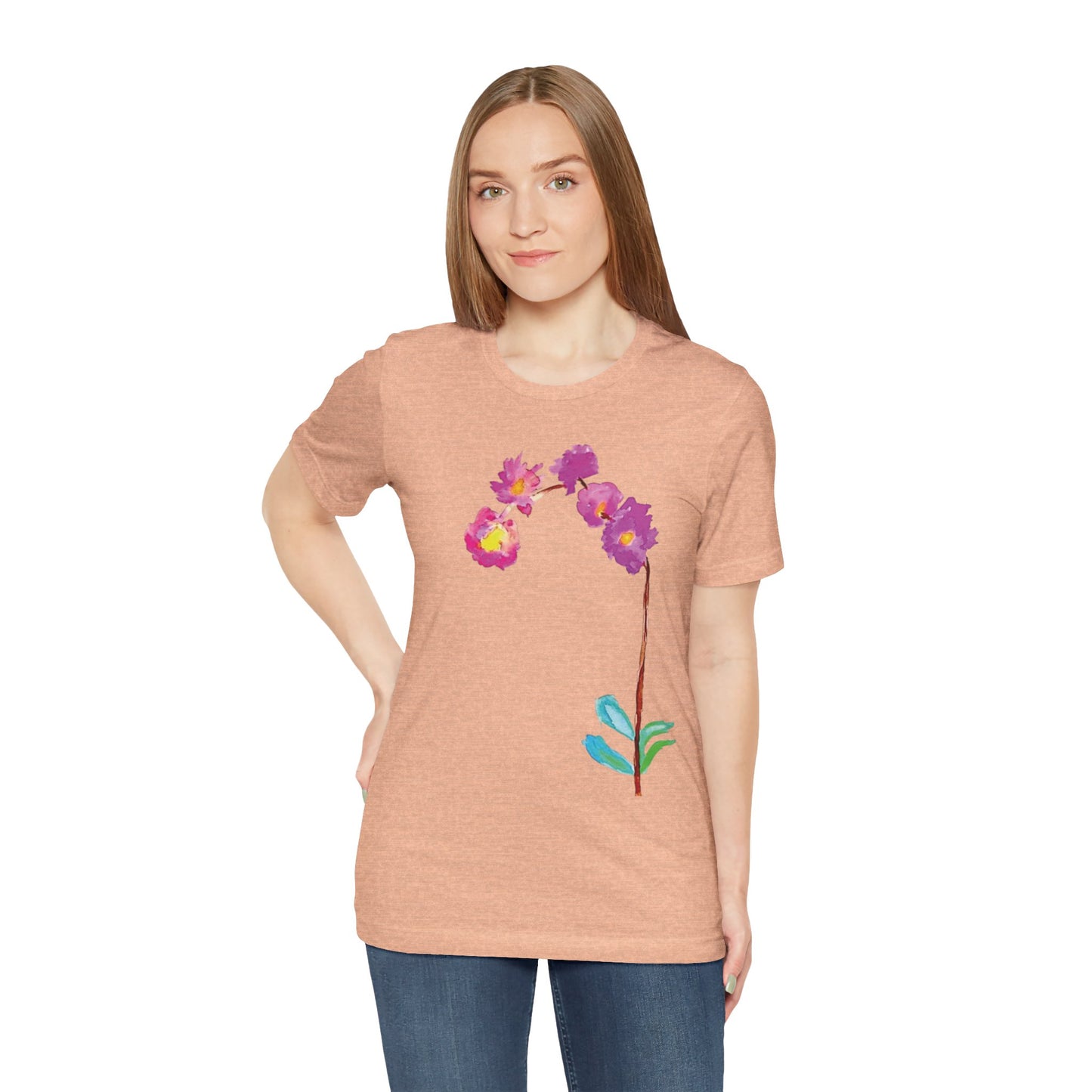 NELLA'S ORCHID Unisex Jersey Short Sleeve Tee