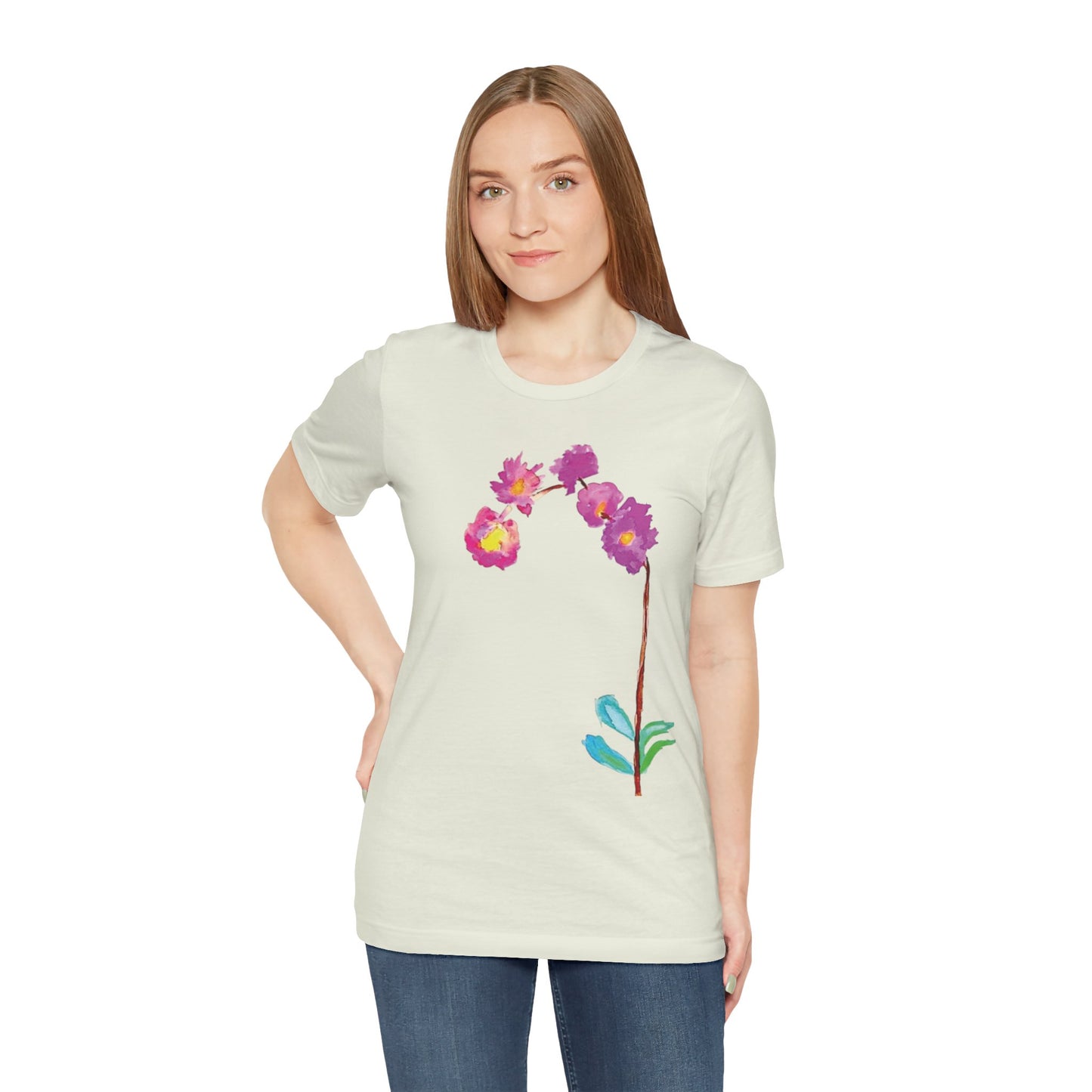 NELLA'S ORCHID Unisex Jersey Short Sleeve Tee