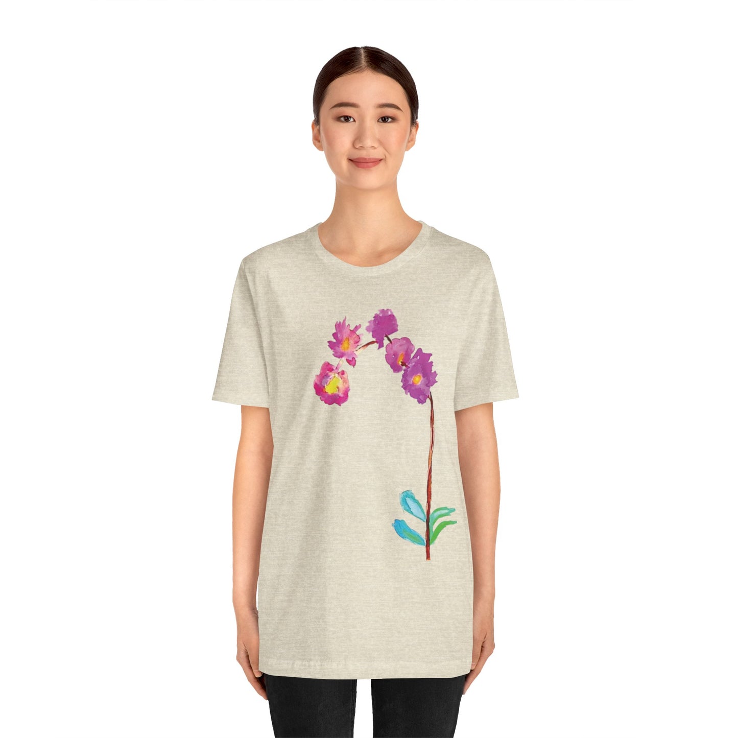 NELLA'S ORCHID Unisex Jersey Short Sleeve Tee