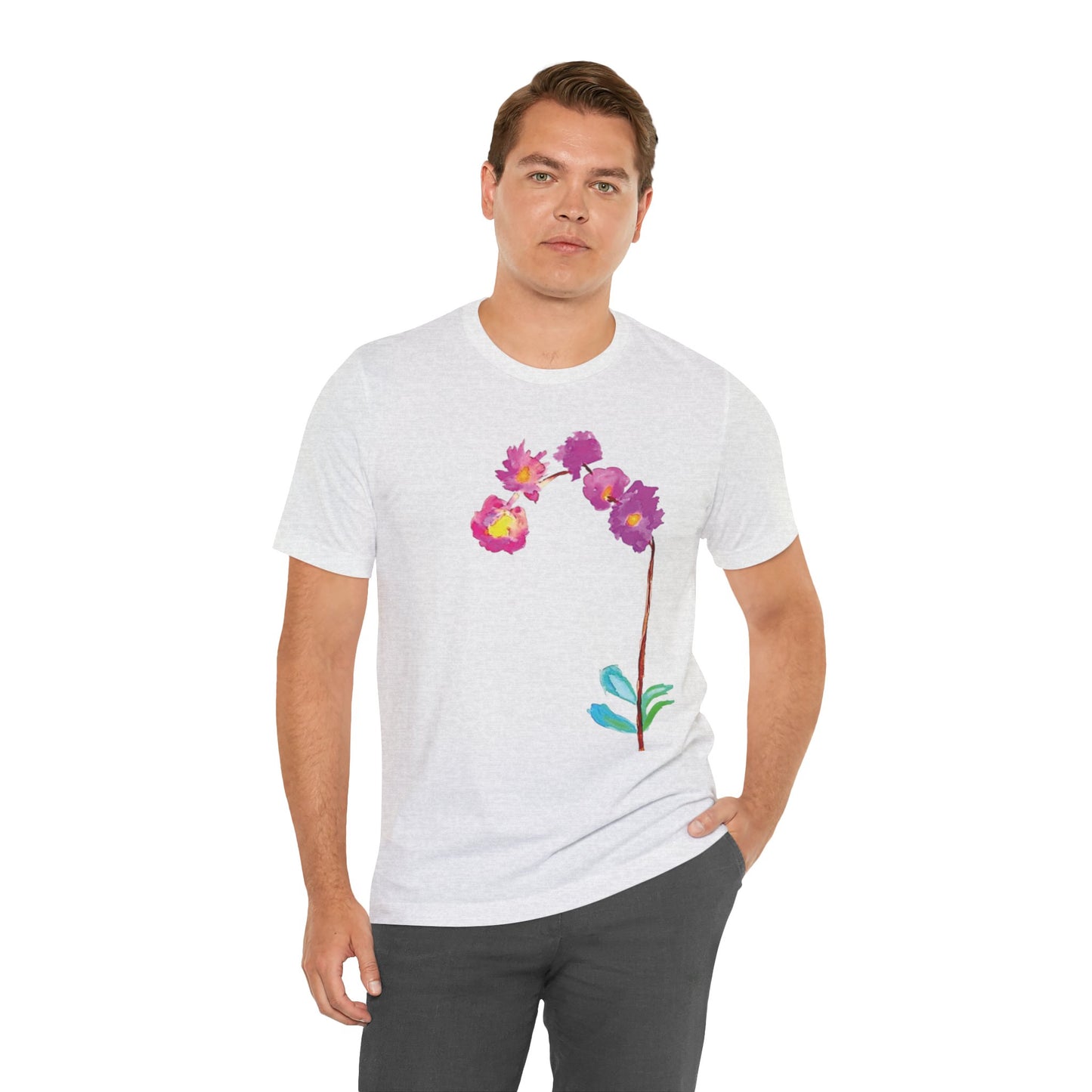 NELLA'S ORCHID Unisex Jersey Short Sleeve Tee