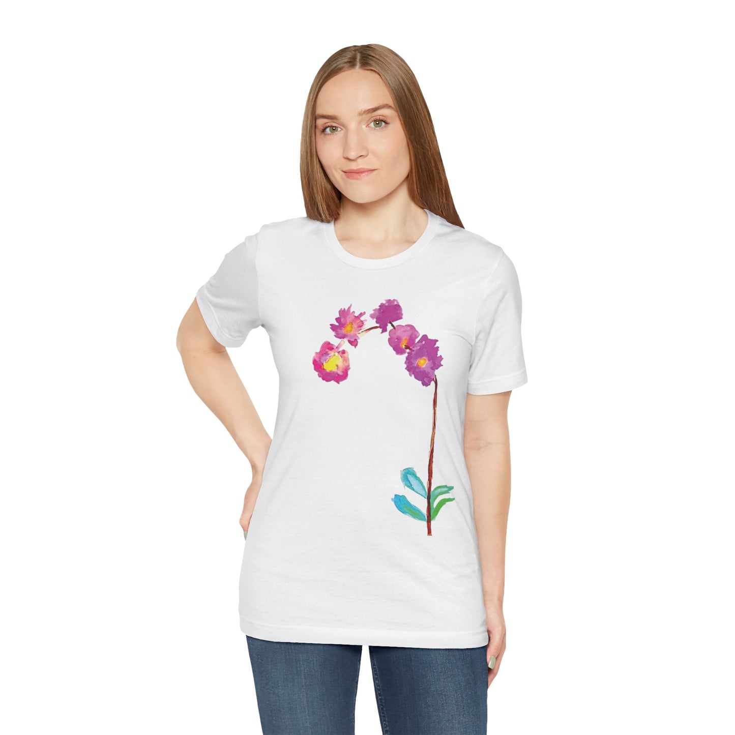 NELLA'S ORCHID Unisex Jersey Short Sleeve Tee