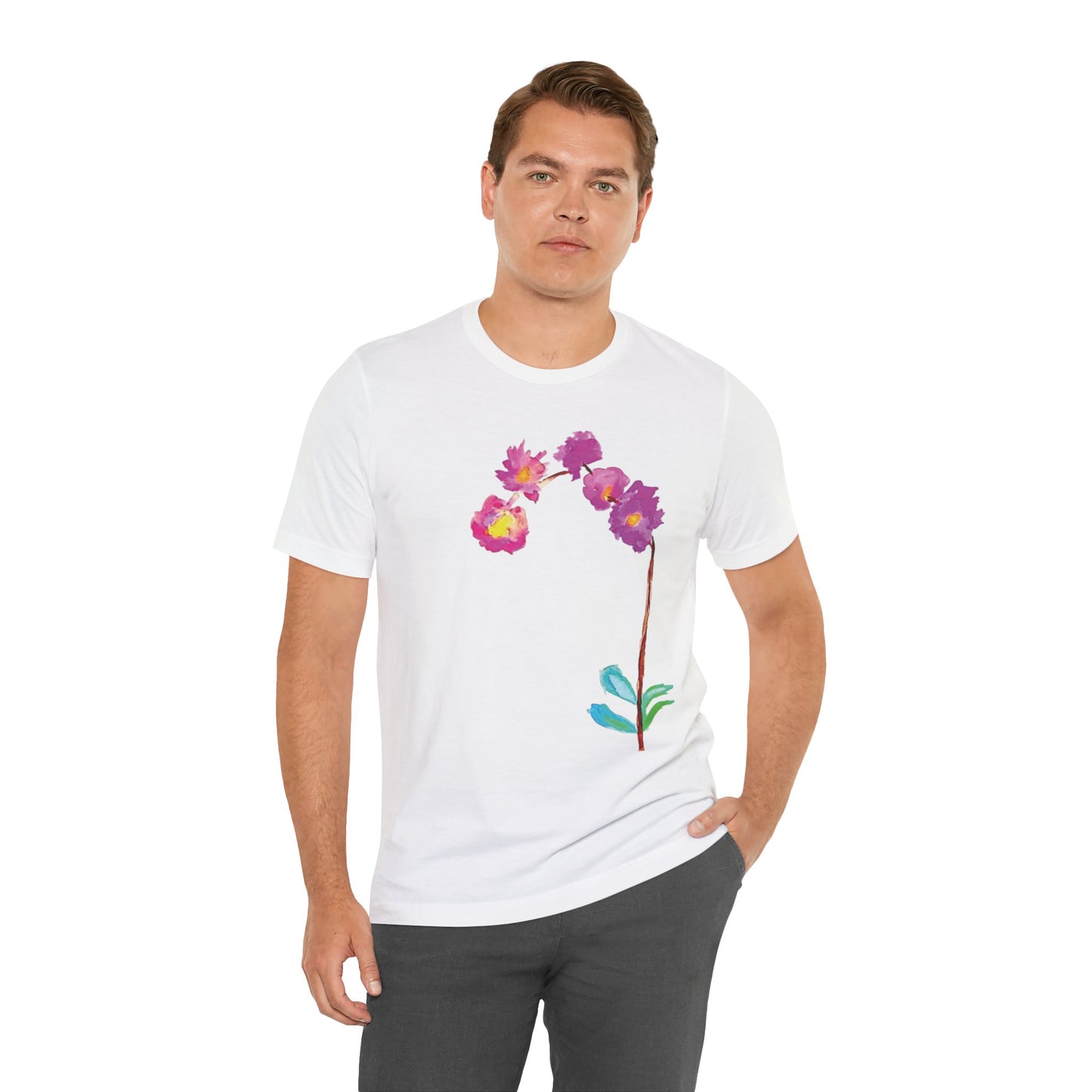 NELLA'S ORCHID Unisex Jersey Short Sleeve Tee