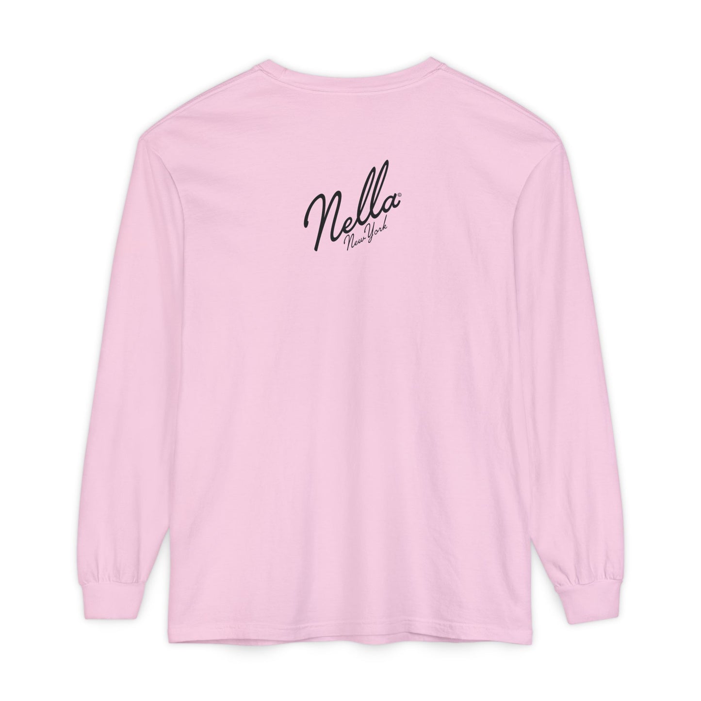 SWEET NELLA Unisex Garment-dyed Long Sleeve T-Shirt