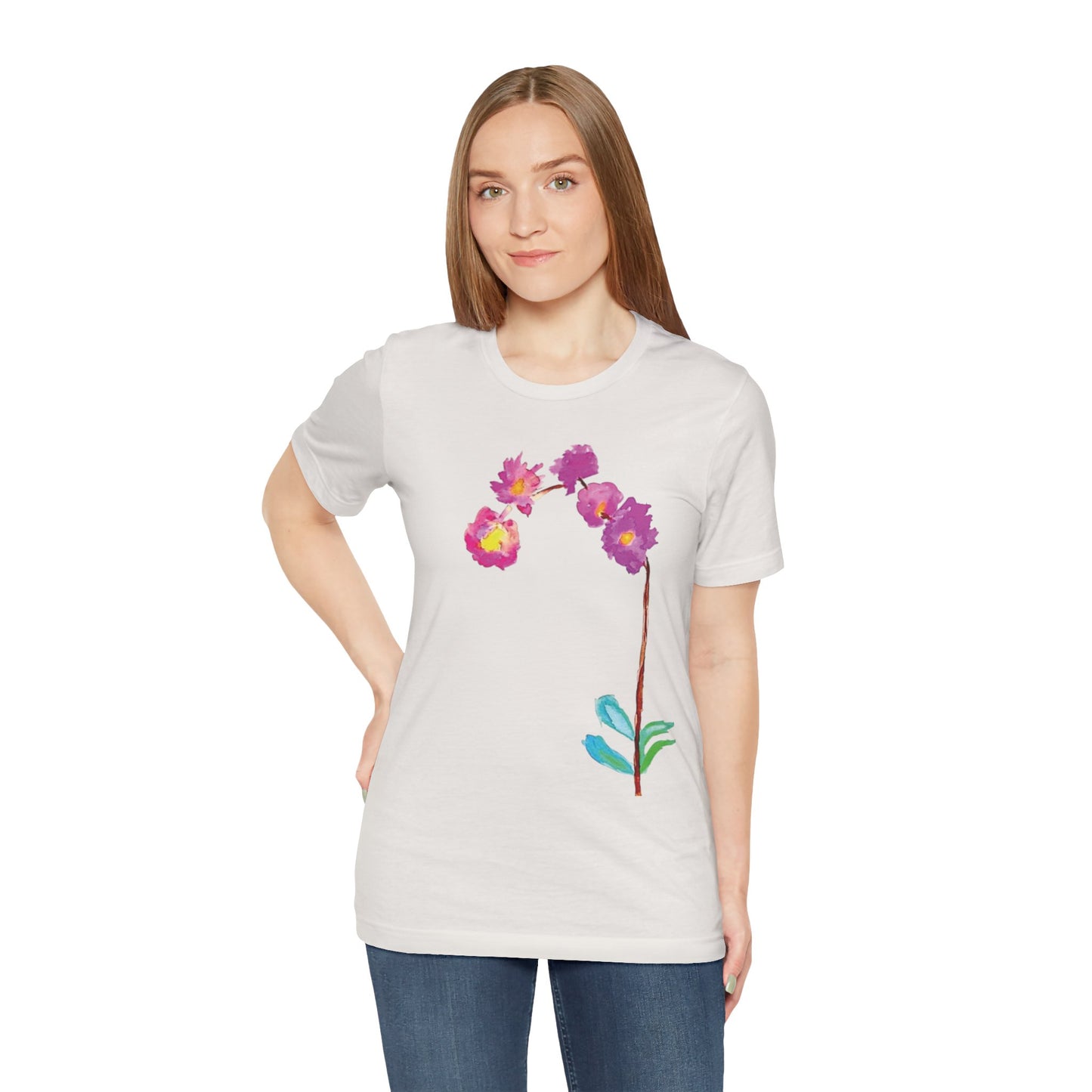 NELLA'S ORCHID Unisex Jersey Short Sleeve Tee