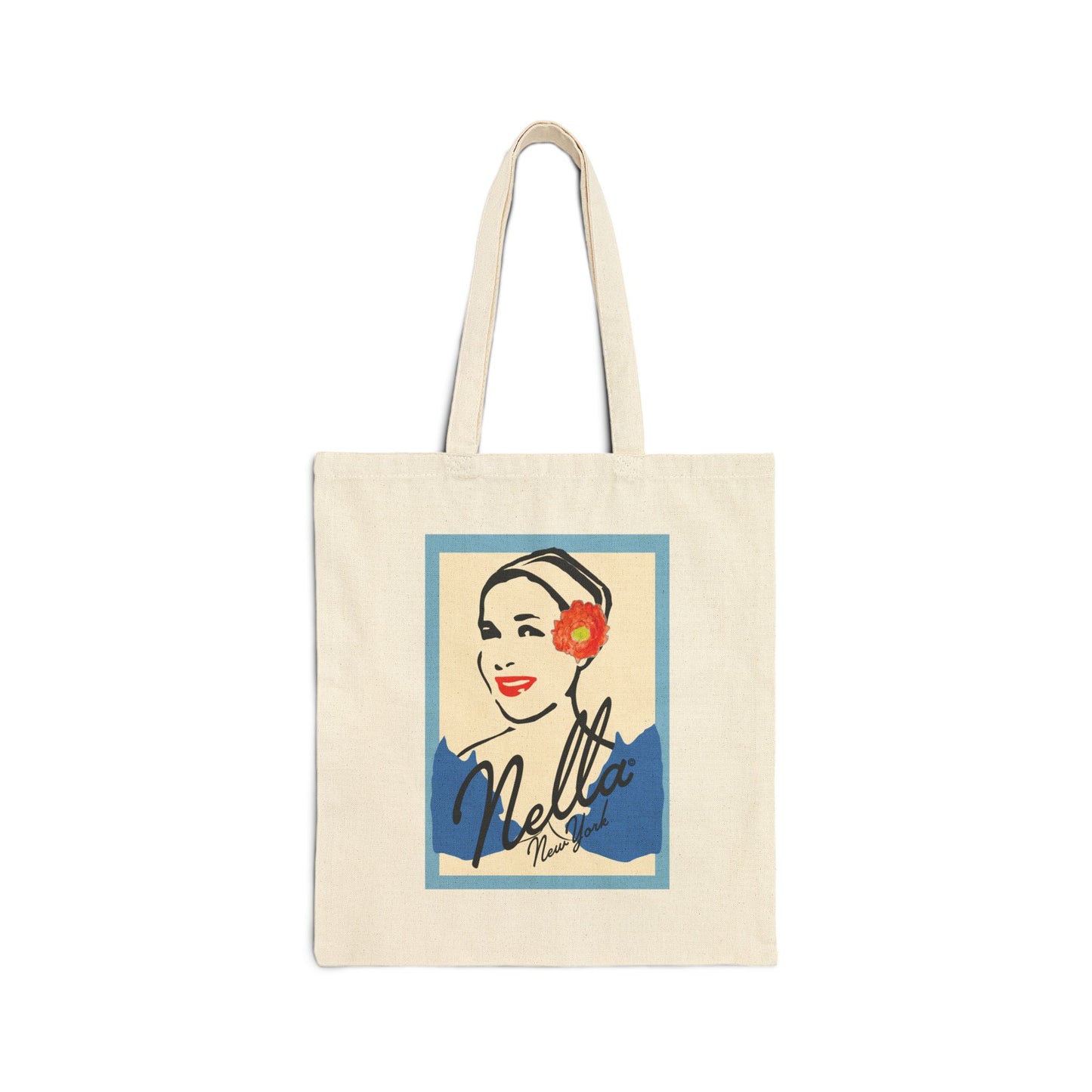 NELLA Cotton Canvas Tote Bag - Stylish & Eco-Friendly Shopping Bag