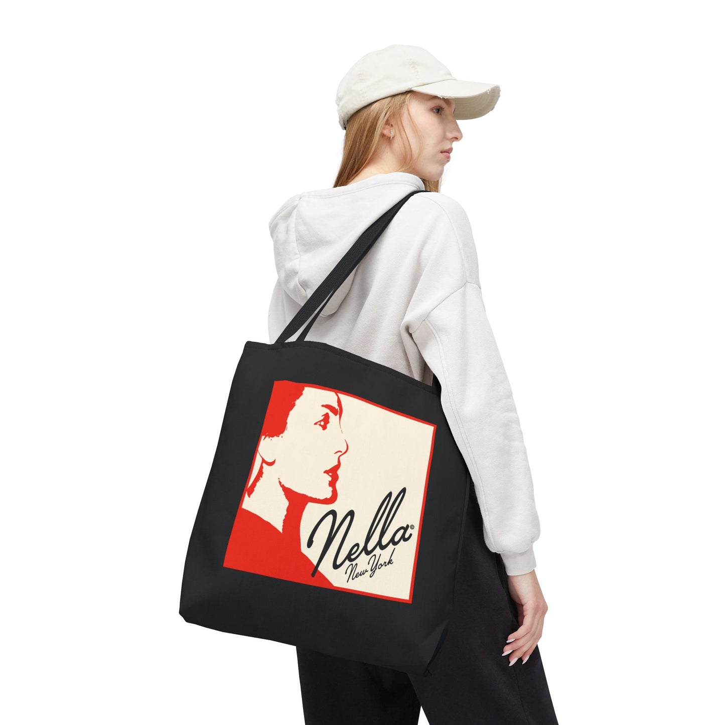 NELLA "RIGHT PROFILE" Tote Bag