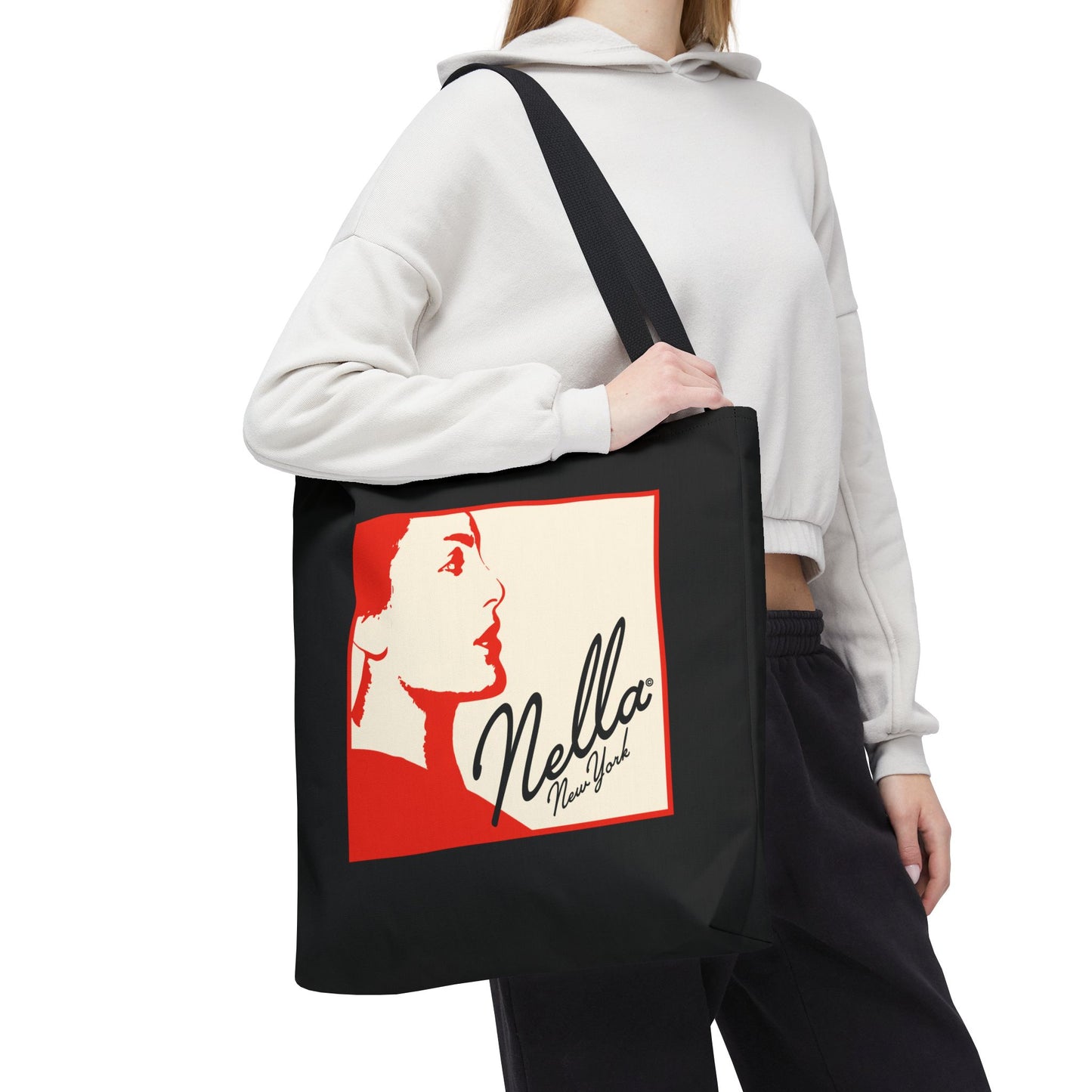 NELLA "RIGHT PROFILE" Tote Bag
