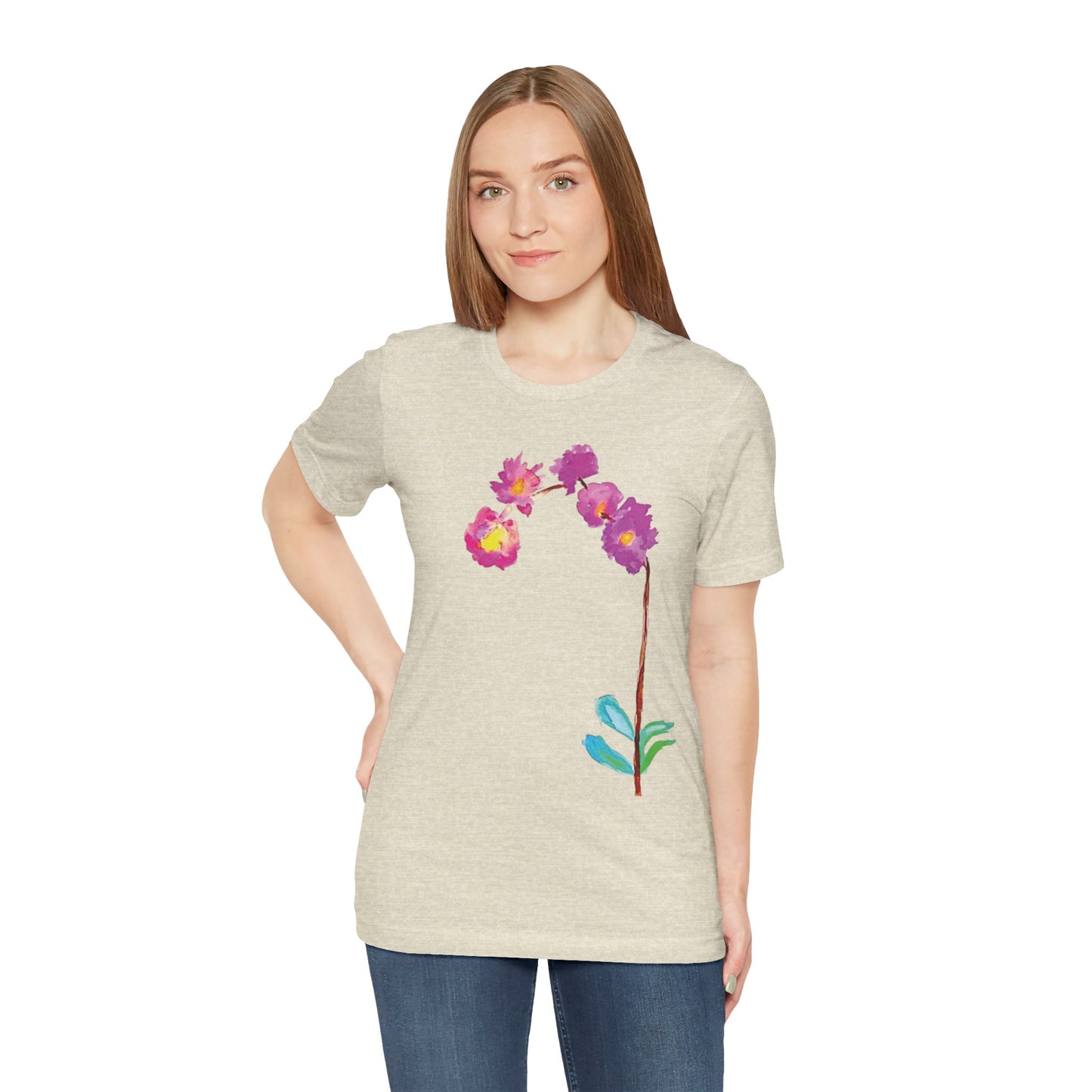 NELLA'S ORCHID Unisex Jersey Short Sleeve Tee