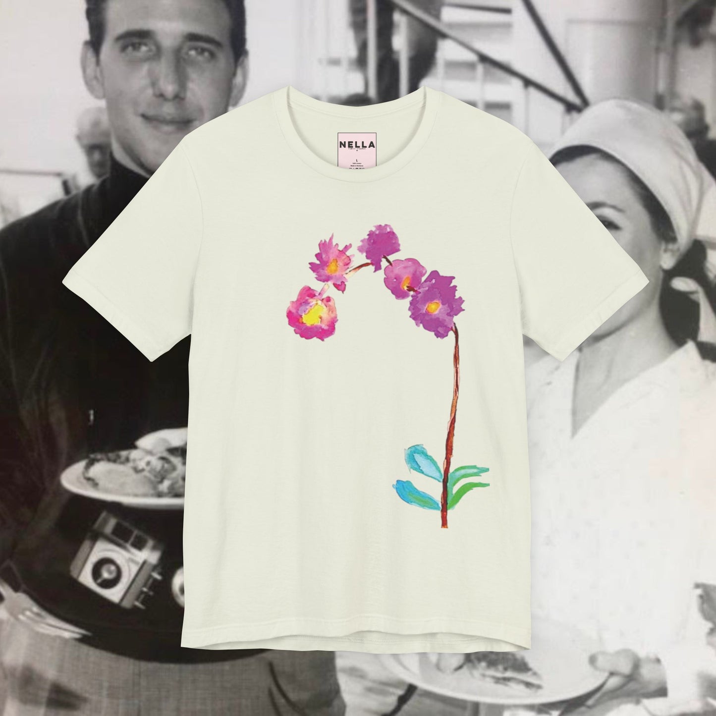 NELLA'S ORCHID Unisex Jersey Short Sleeve Tee