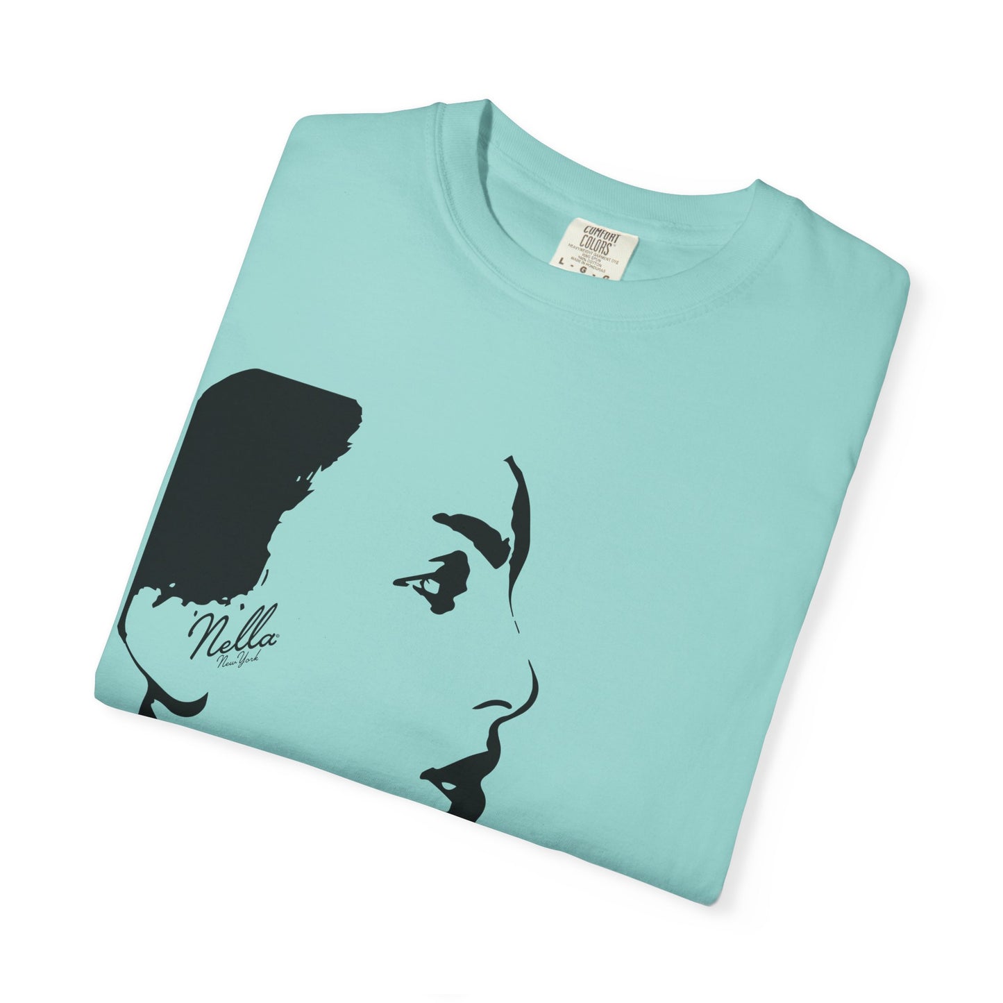 NELLA "FACE FORWARD" Unisex T-Shirt, Casual Wear, Gift for Her, Spring Apparel, Art Tee, Summer Style, Birthday Present