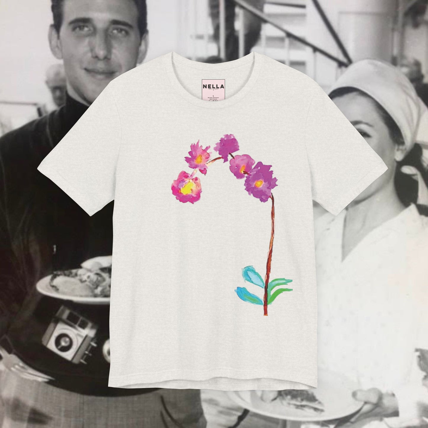 NELLA'S ORCHID Unisex Jersey Short Sleeve Tee
