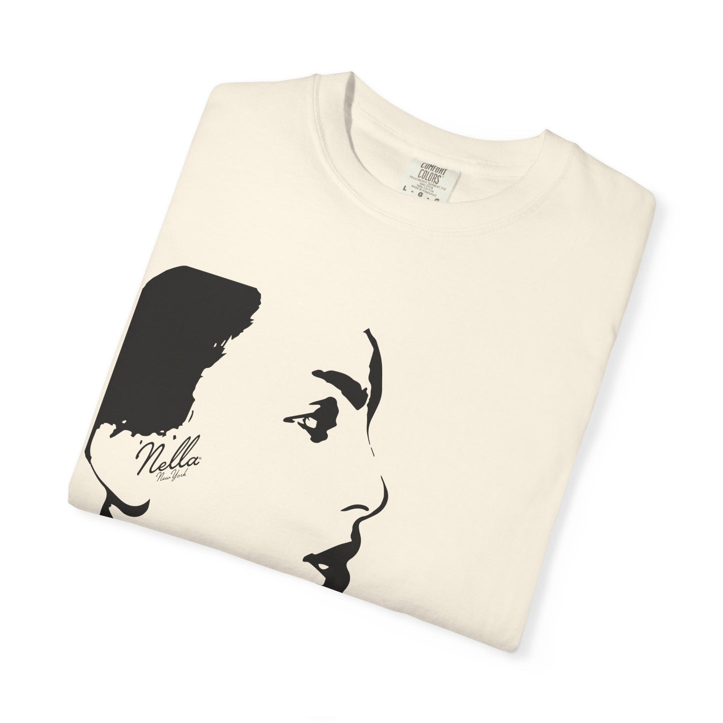 NELLA "FACE FORWARD" Unisex T-Shirt, Casual Wear, Gift for Her, Spring Apparel, Art Tee, Summer Style, Birthday Present