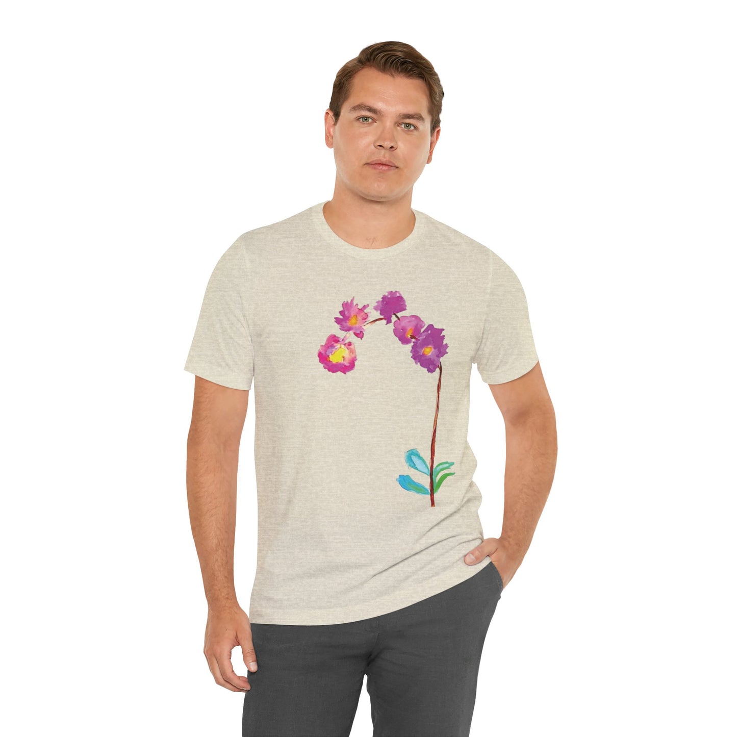NELLA'S ORCHID Unisex Jersey Short Sleeve Tee