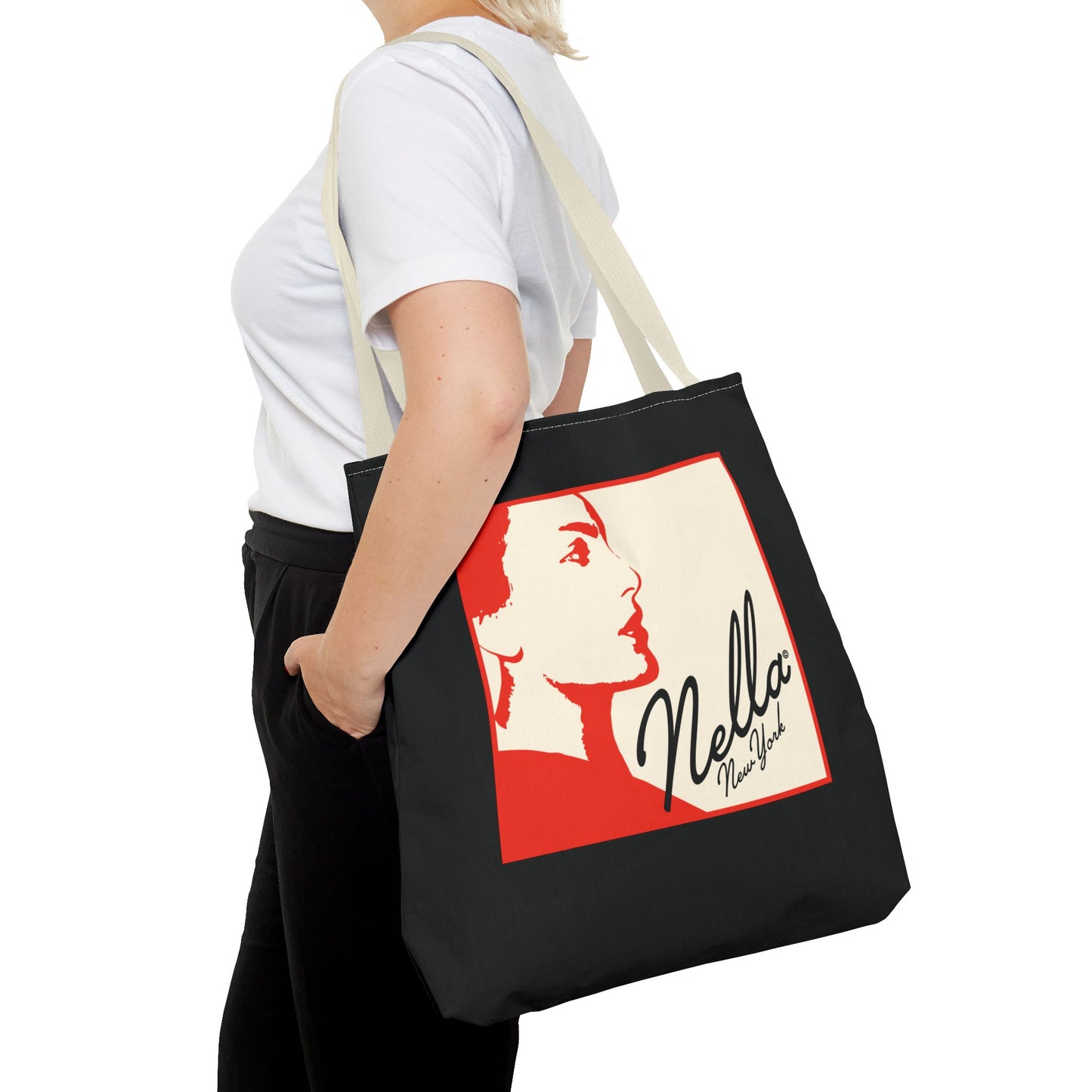 NELLA "RIGHT PROFILE" Tote Bag