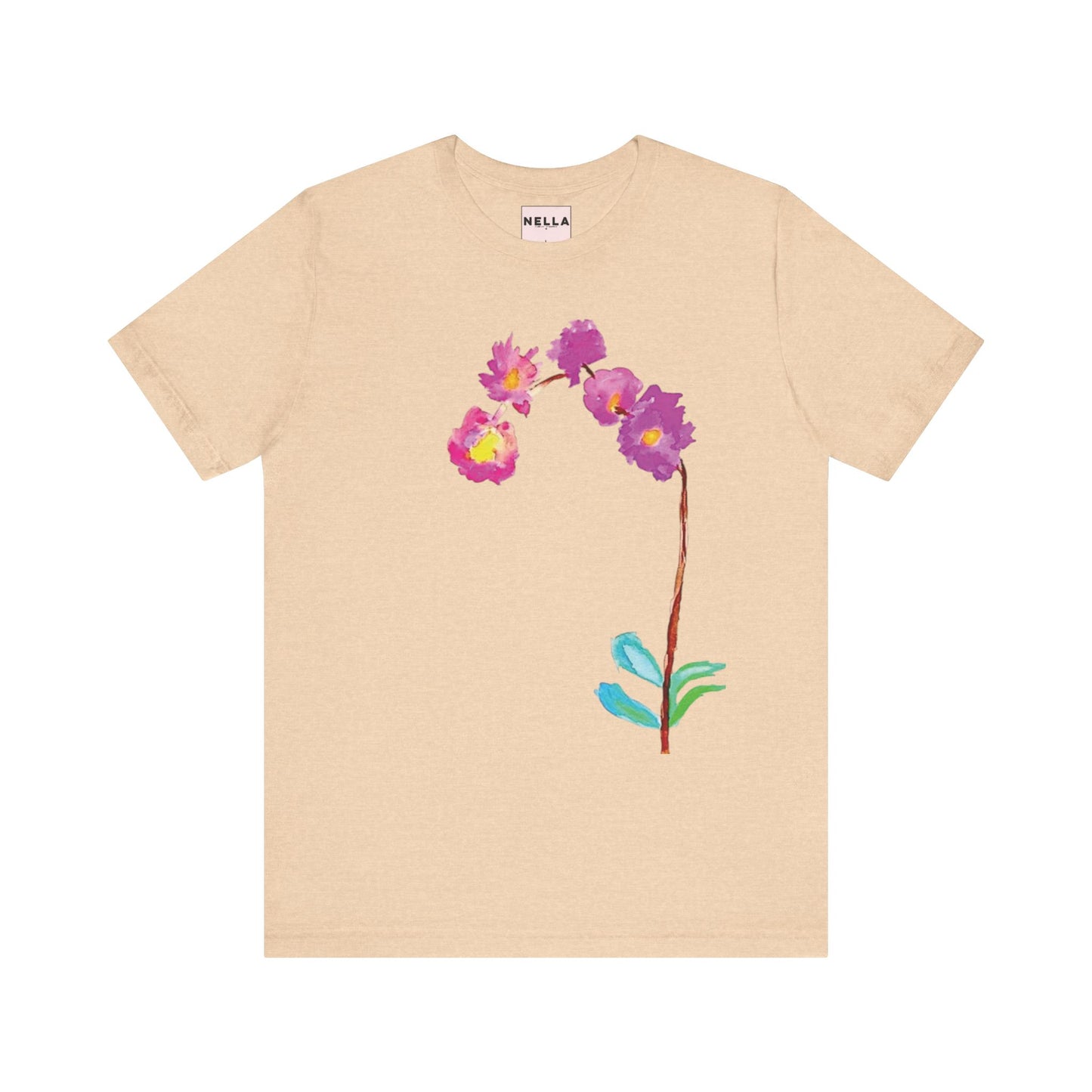 NELLA'S ORCHID Unisex Jersey Short Sleeve Tee