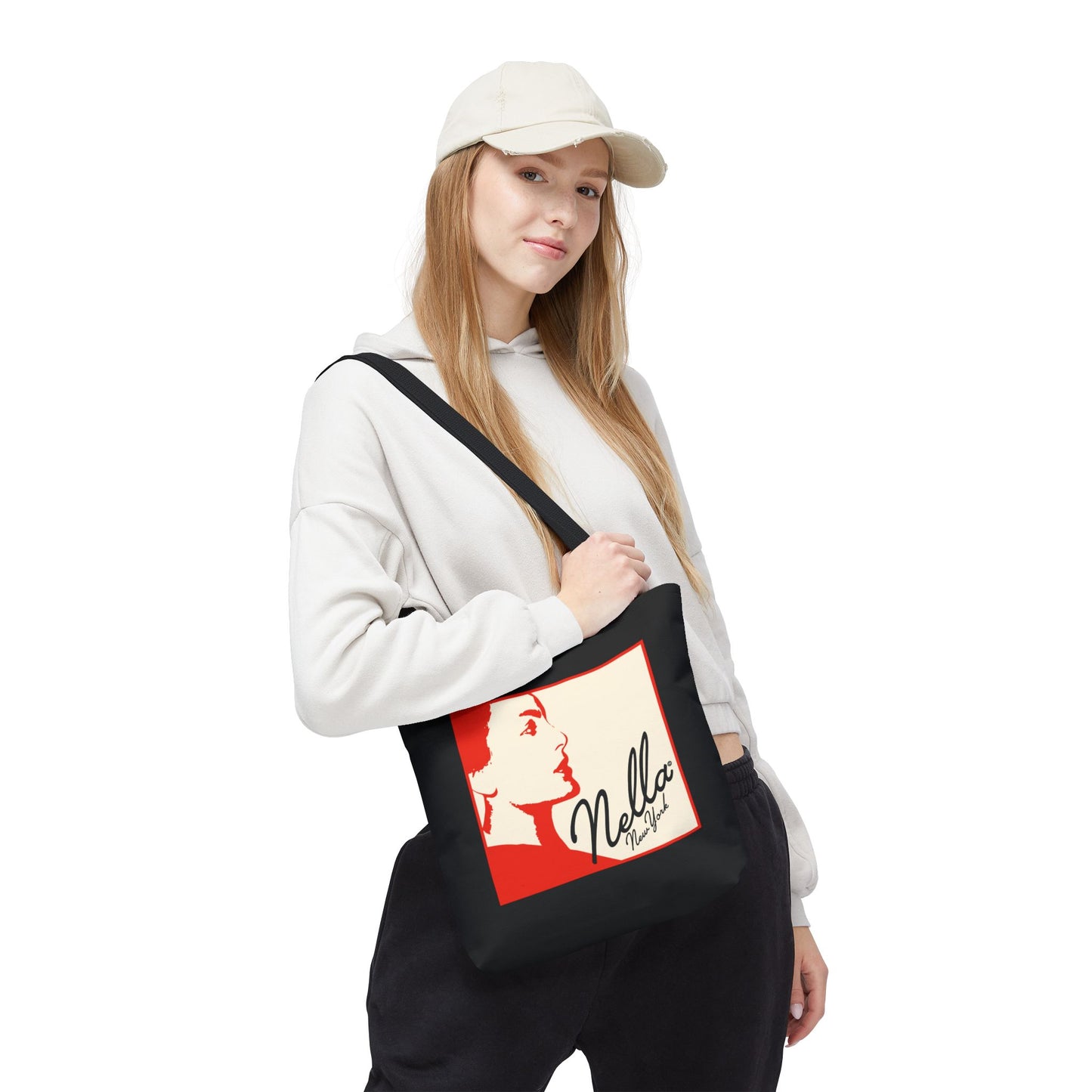NELLA "RIGHT PROFILE" Tote Bag