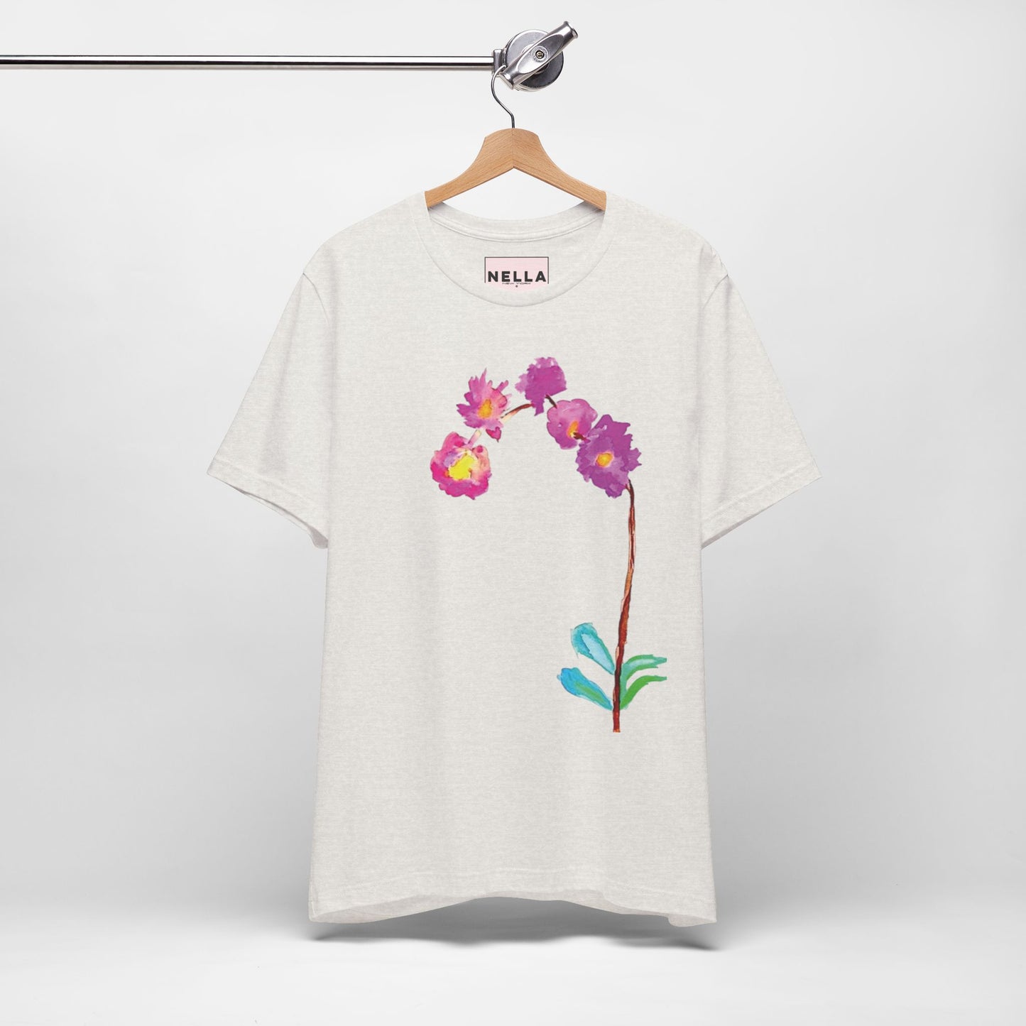 NELLA'S ORCHID Unisex Jersey Short Sleeve Tee