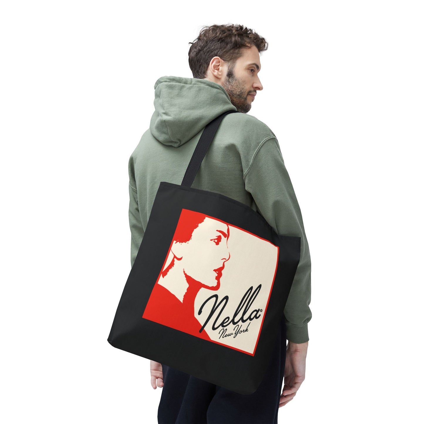 NELLA "RIGHT PROFILE" Tote Bag