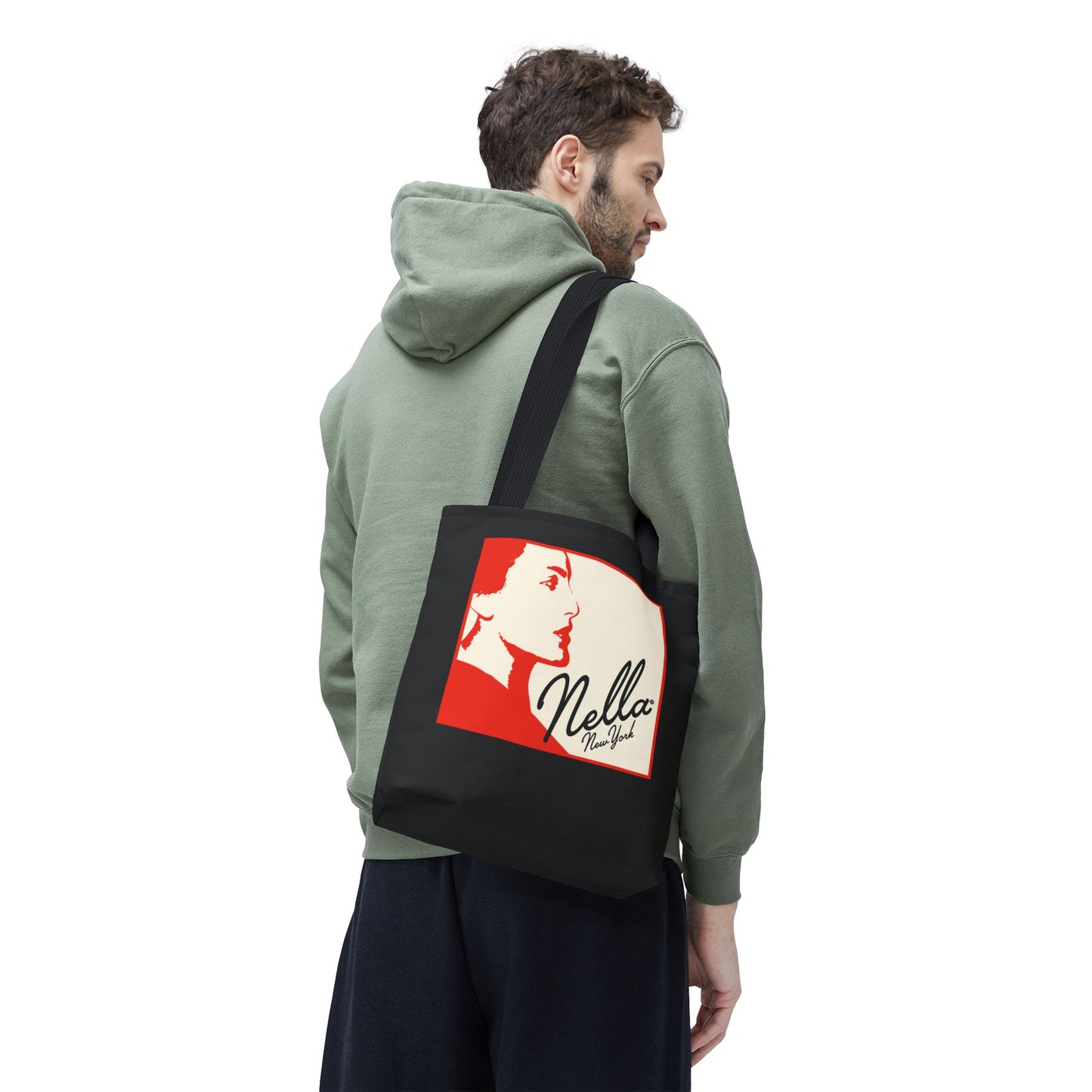 NELLA "RIGHT PROFILE" Tote Bag
