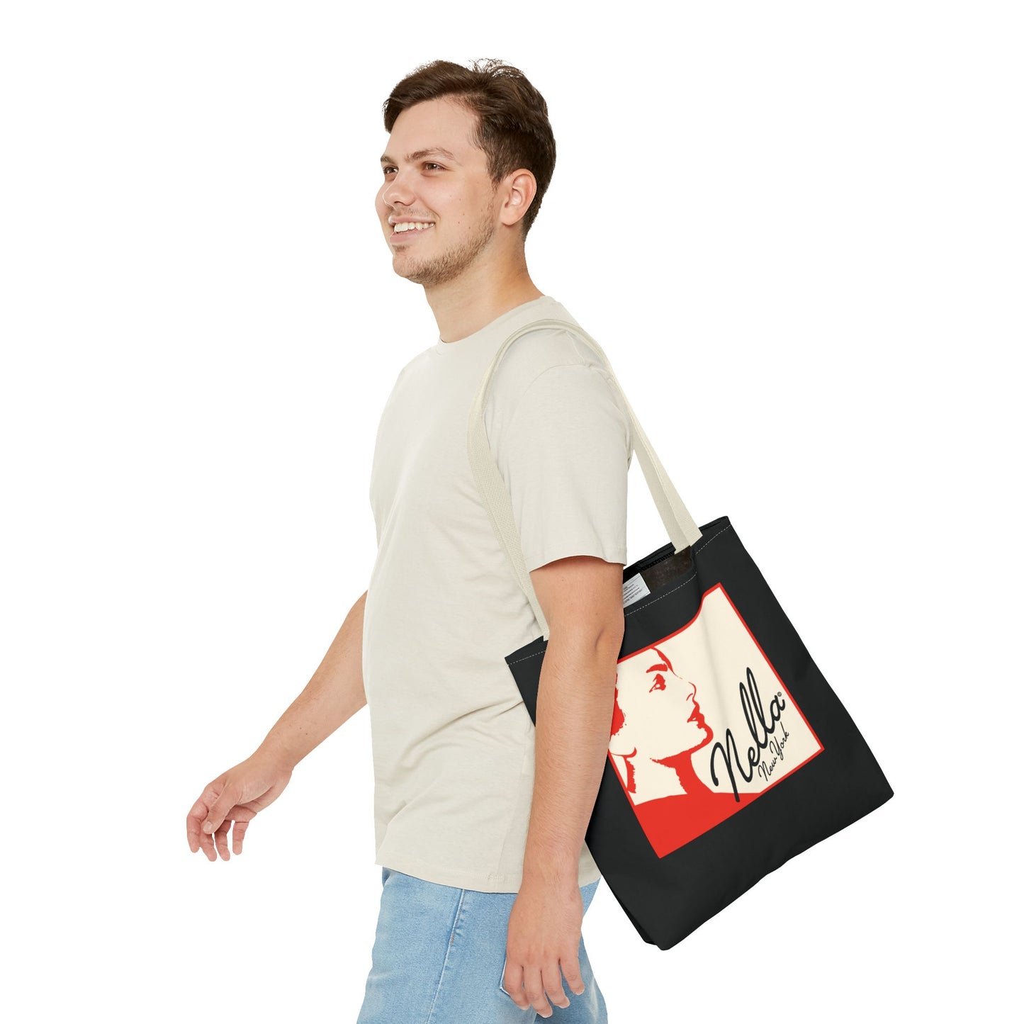 NELLA "RIGHT PROFILE" Tote Bag