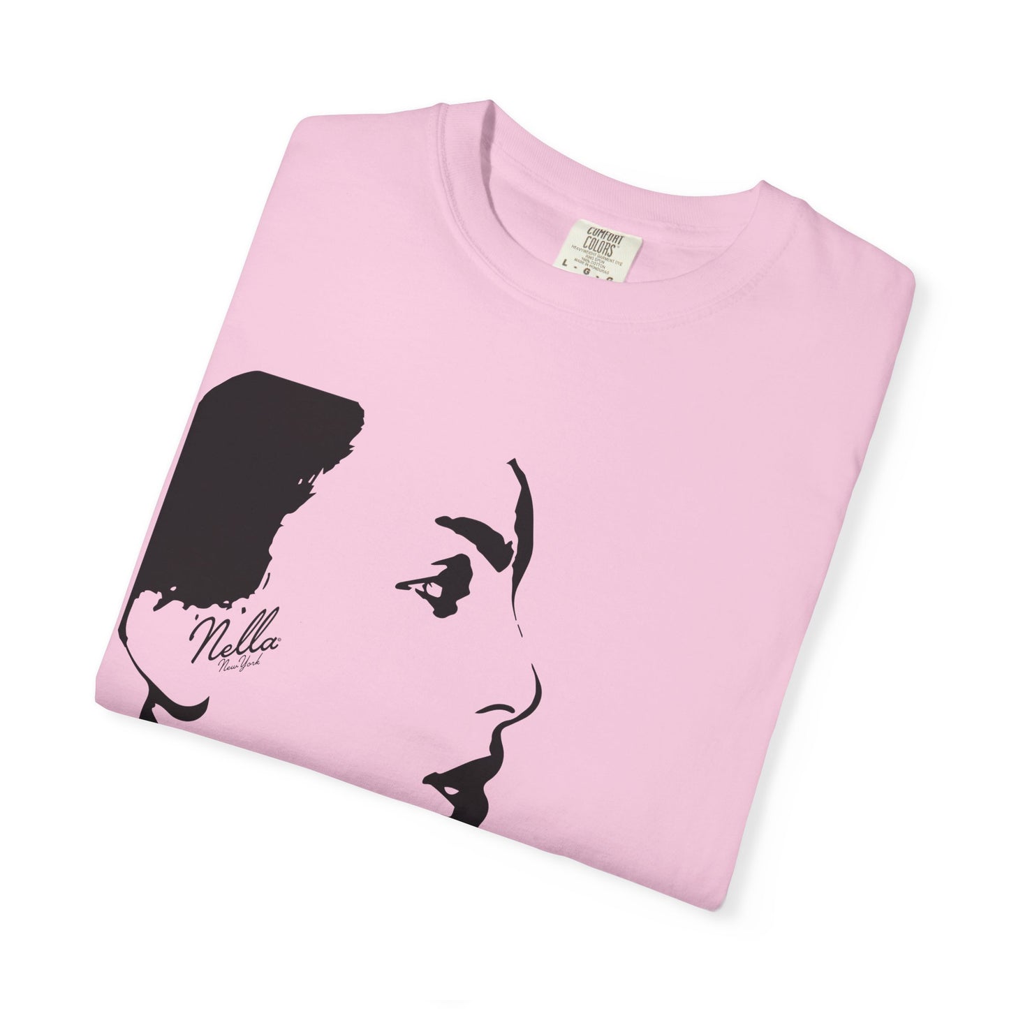 NELLA "FACE FORWARD" Unisex T-Shirt, Casual Wear, Gift for Her, Spring Apparel, Art Tee, Summer Style, Birthday Present