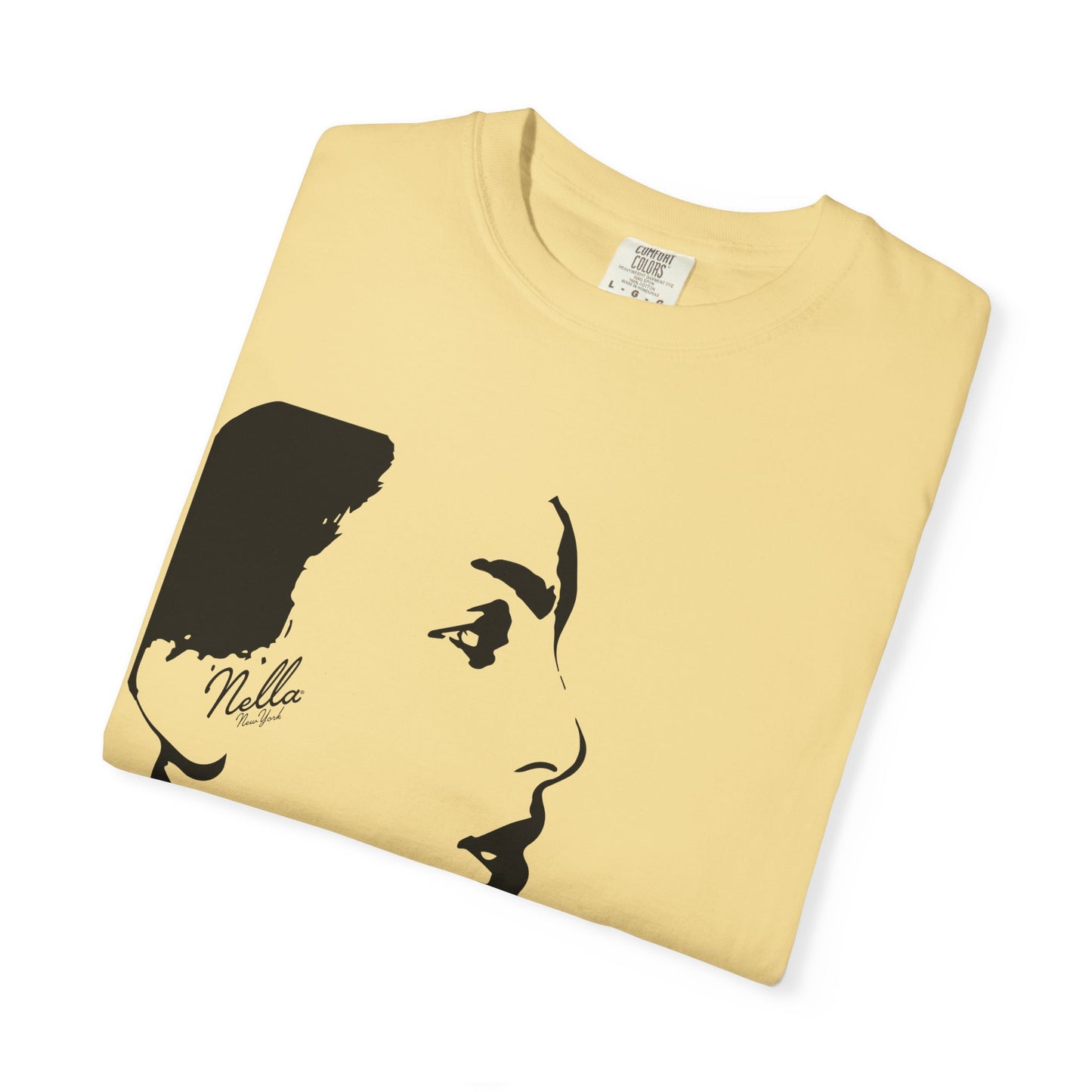 NELLA "FACE FORWARD" Unisex T-Shirt, Casual Wear, Gift for Her, Spring Apparel, Art Tee, Summer Style, Birthday Present