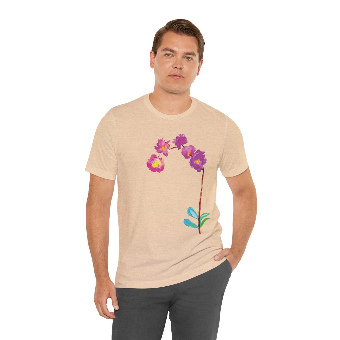 NELLA'S ORCHID Unisex Jersey Short Sleeve Tee