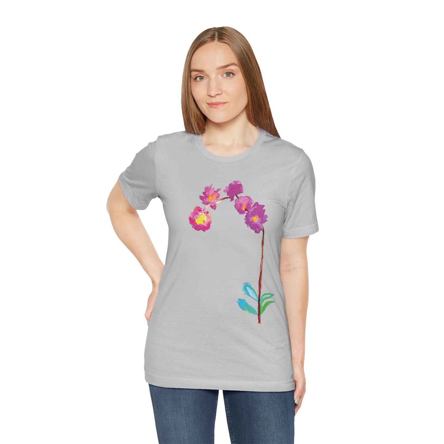 NELLA'S ORCHID Unisex Jersey Short Sleeve Tee