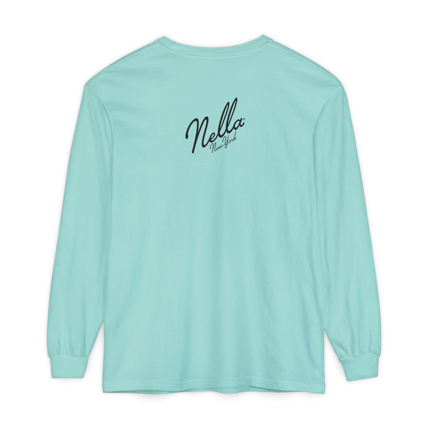 SWEET NELLA Unisex Garment-dyed Long Sleeve T-Shirt