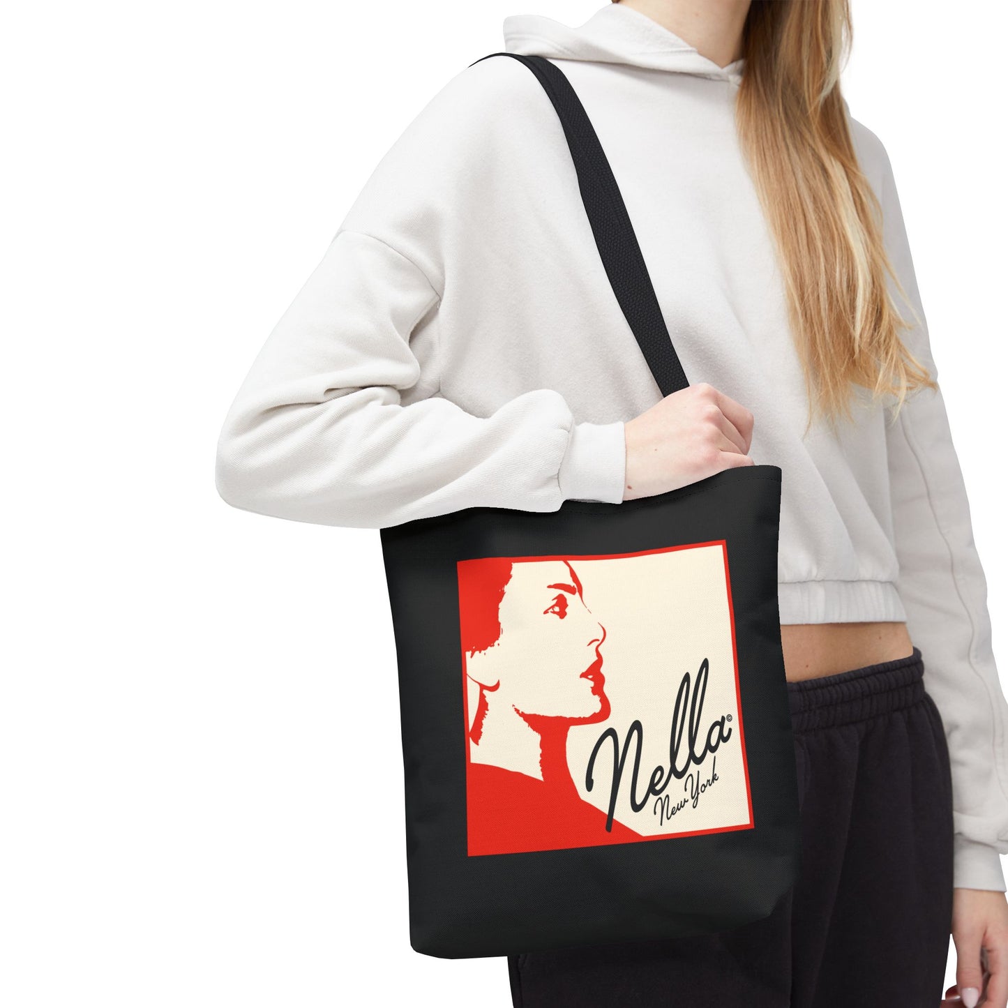 NELLA "RIGHT PROFILE" Tote Bag