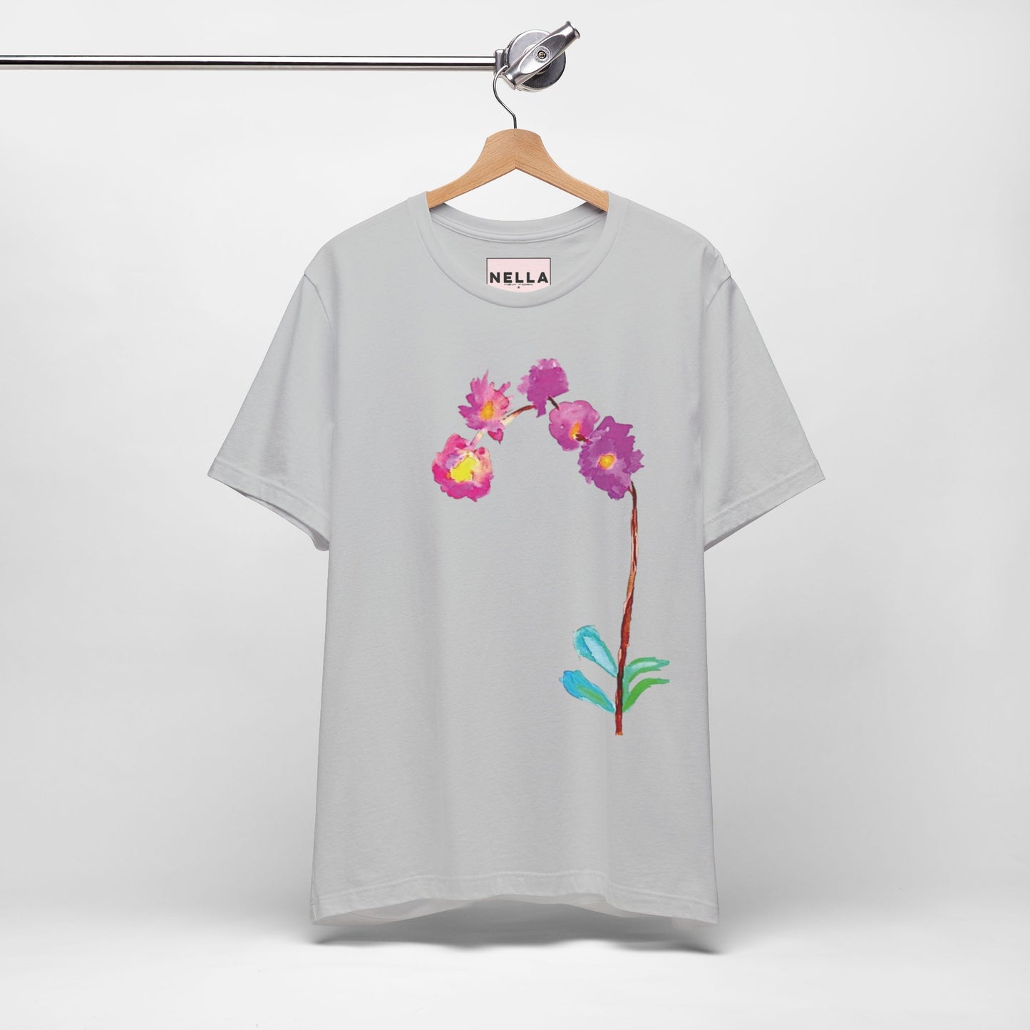 NELLA'S ORCHID Unisex Jersey Short Sleeve Tee