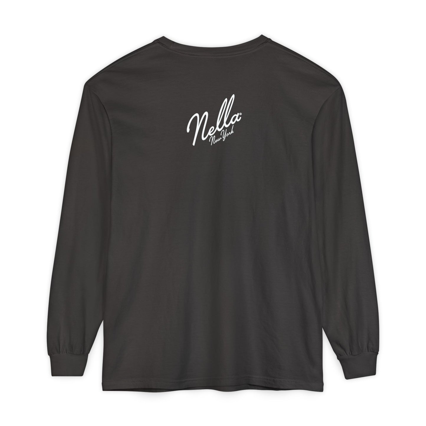 SWEET NELLA Unisex Garment-dyed Long Sleeve T-Shirt
