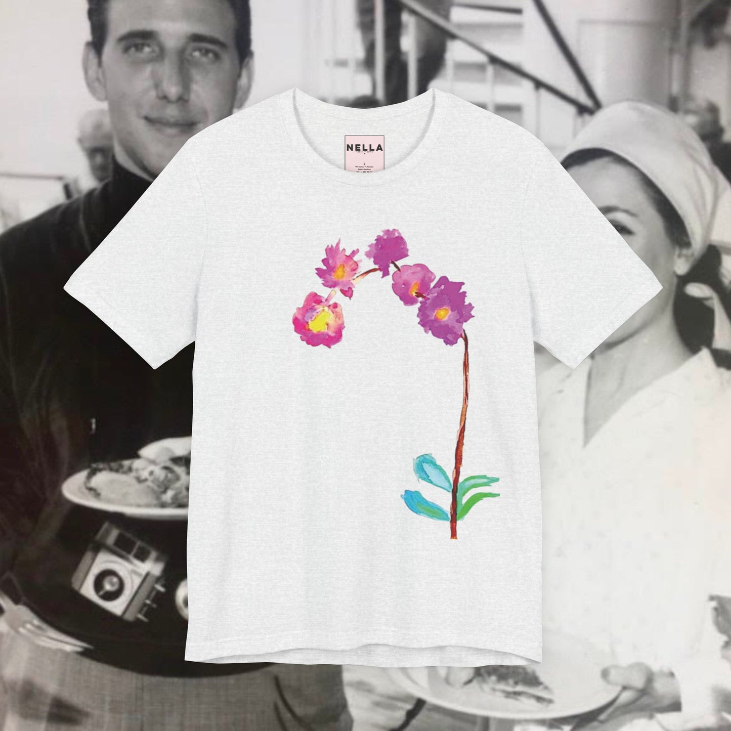 NELLA'S ORCHID Unisex Jersey Short Sleeve Tee