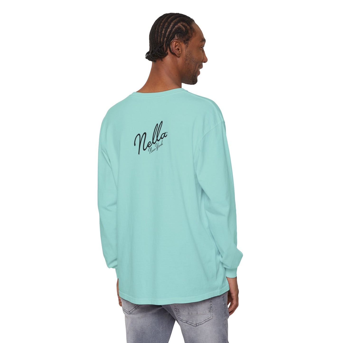 SWEET NELLA Unisex Garment-dyed Long Sleeve T-Shirt