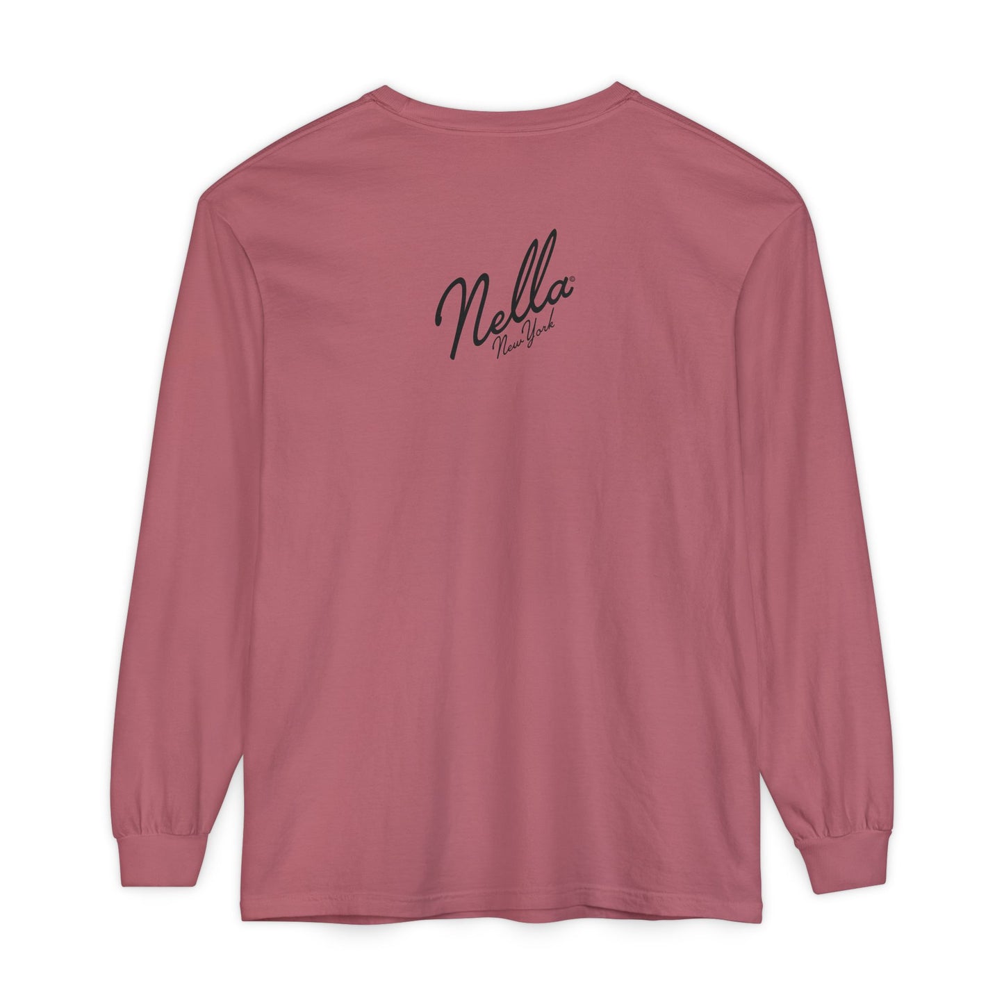 SWEET NELLA Unisex Garment-dyed Long Sleeve T-Shirt